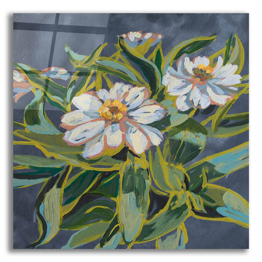 Epic Art 'White and Wild Floral from the Garden' by Victoria Macmillan, Acrylic Glass Wall Art