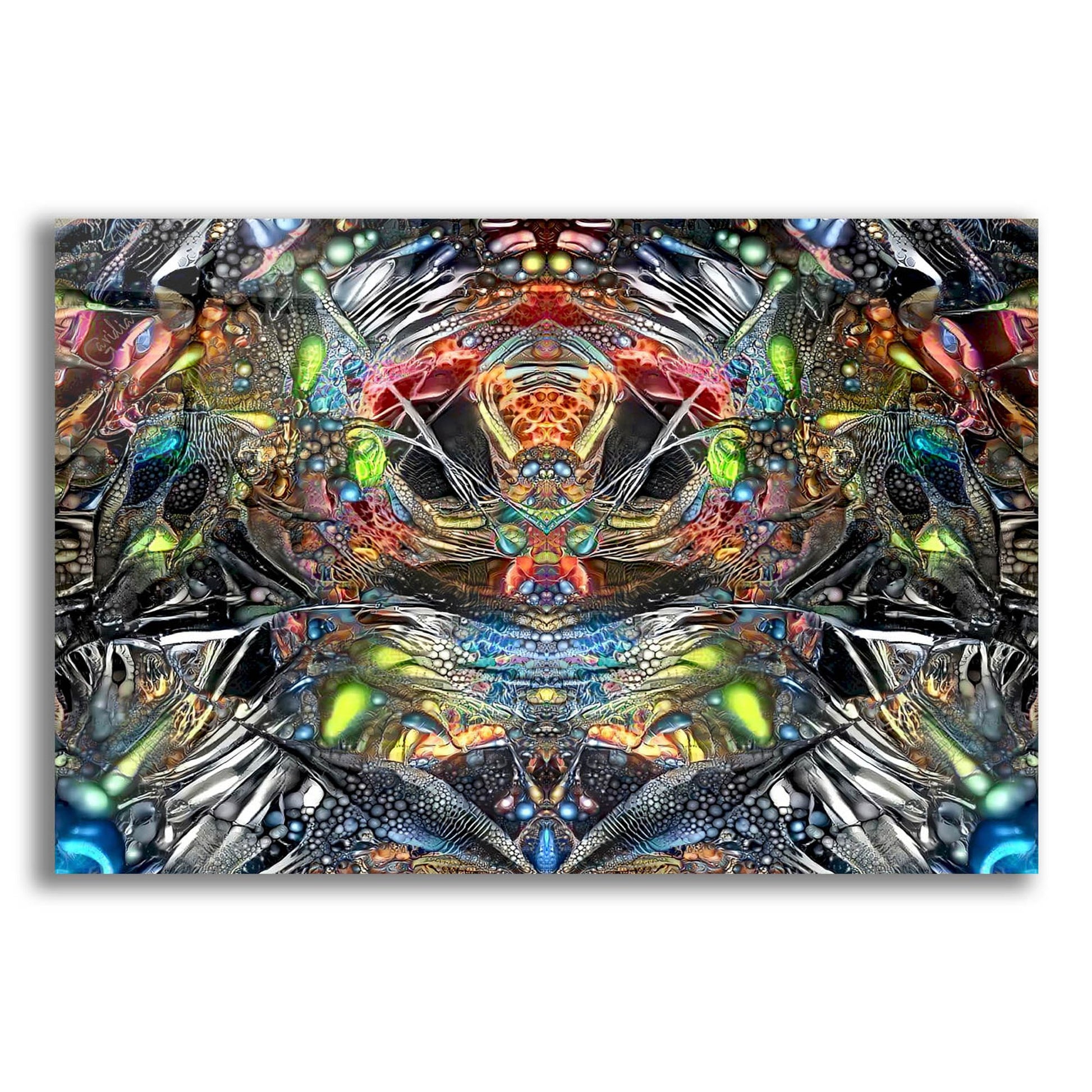 Epic Art '666' by Pedro Gavidia, Acrylic Glass Wall Art,24x16