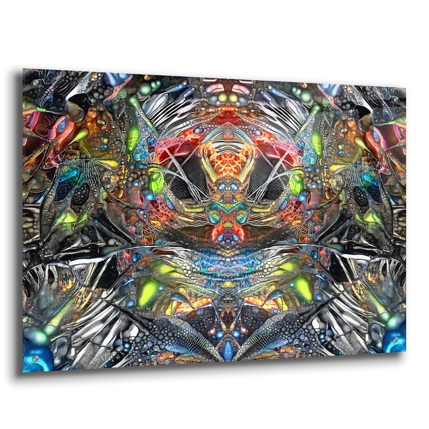 Epic Art '666' by Pedro Gavidia, Acrylic Glass Wall Art,36x24