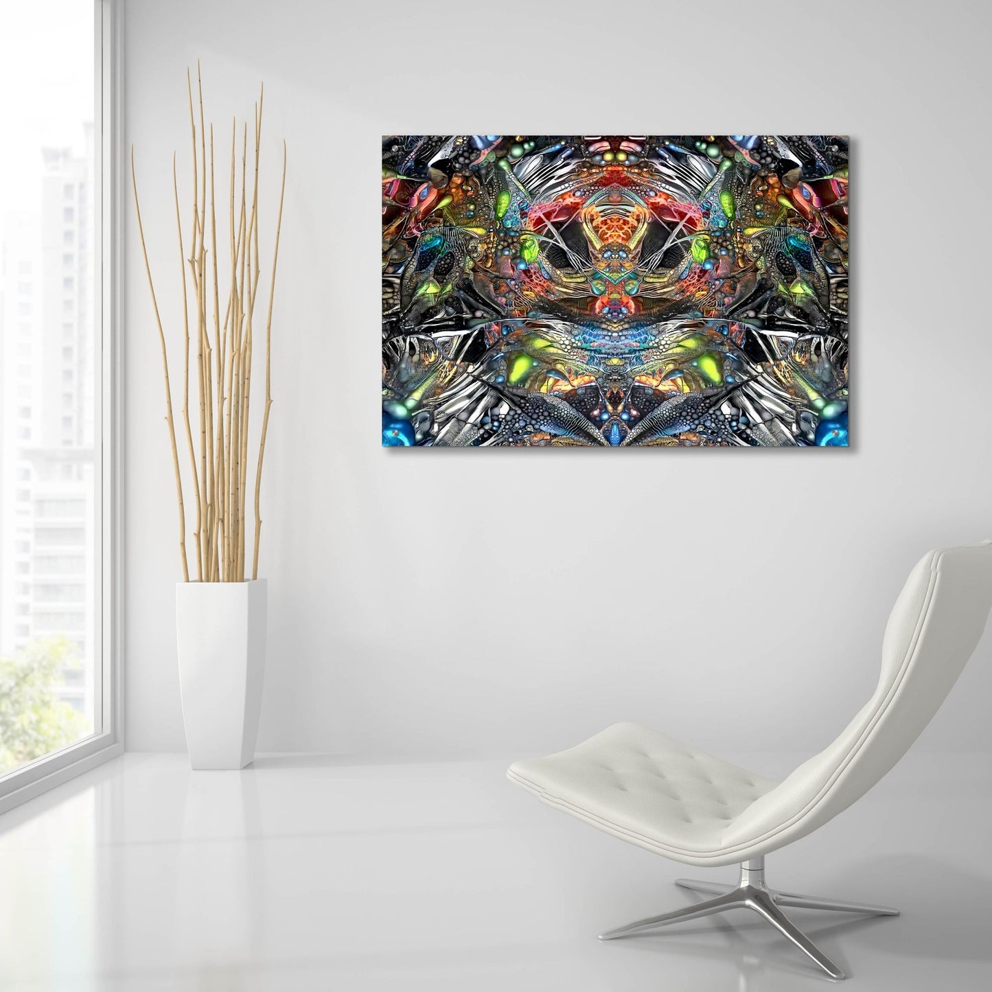 Epic Art '666' by Pedro Gavidia, Acrylic Glass Wall Art,36x24