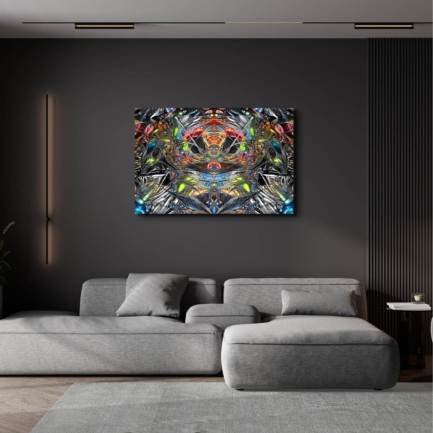 Epic Art '666' by Pedro Gavidia, Acrylic Glass Wall Art,36x24