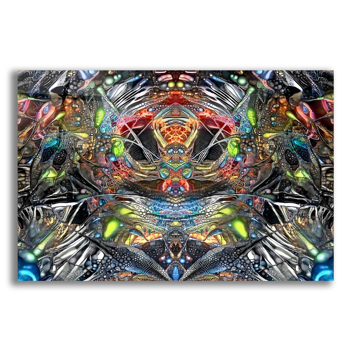 Epic Art '666' by Pedro Gavidia, Acrylic Glass Wall Art