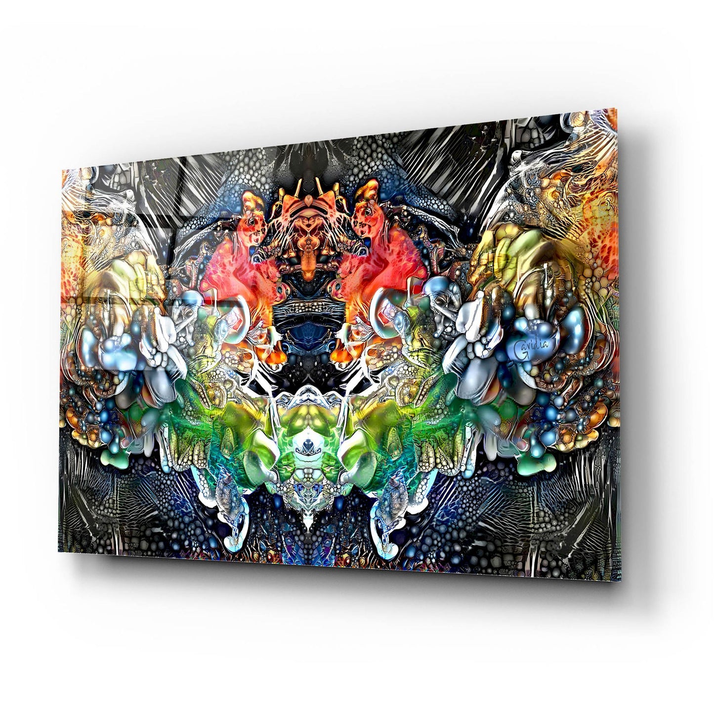 Epic Art 'Amaravati Gate' by Pedro Gavidia, Acrylic Glass Wall Art,24x16