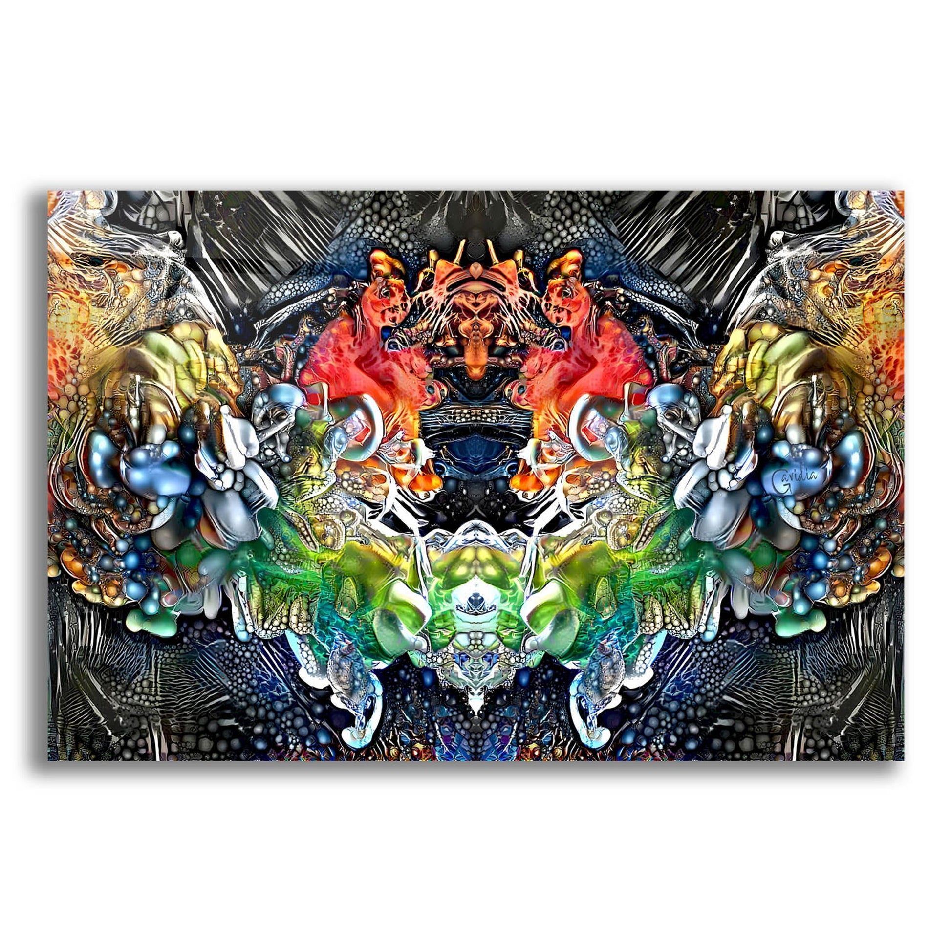 Epic Art 'Amaravati Gate' by Pedro Gavidia, Acrylic Glass Wall Art,24x16