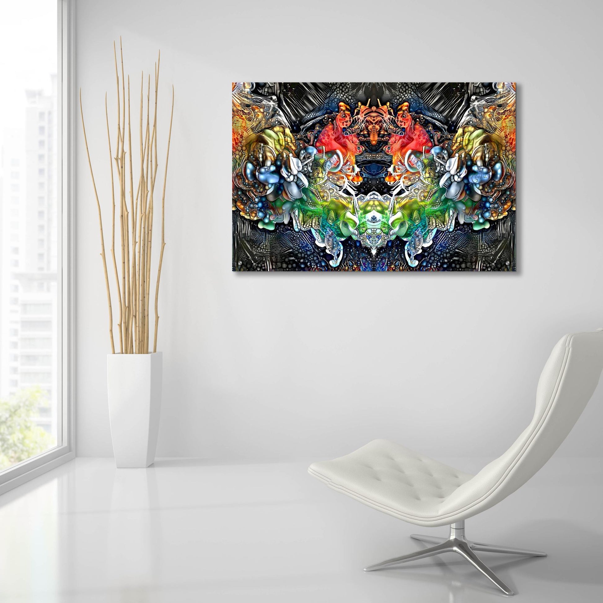 Epic Art 'Amaravati Gate' by Pedro Gavidia, Acrylic Glass Wall Art,36x24