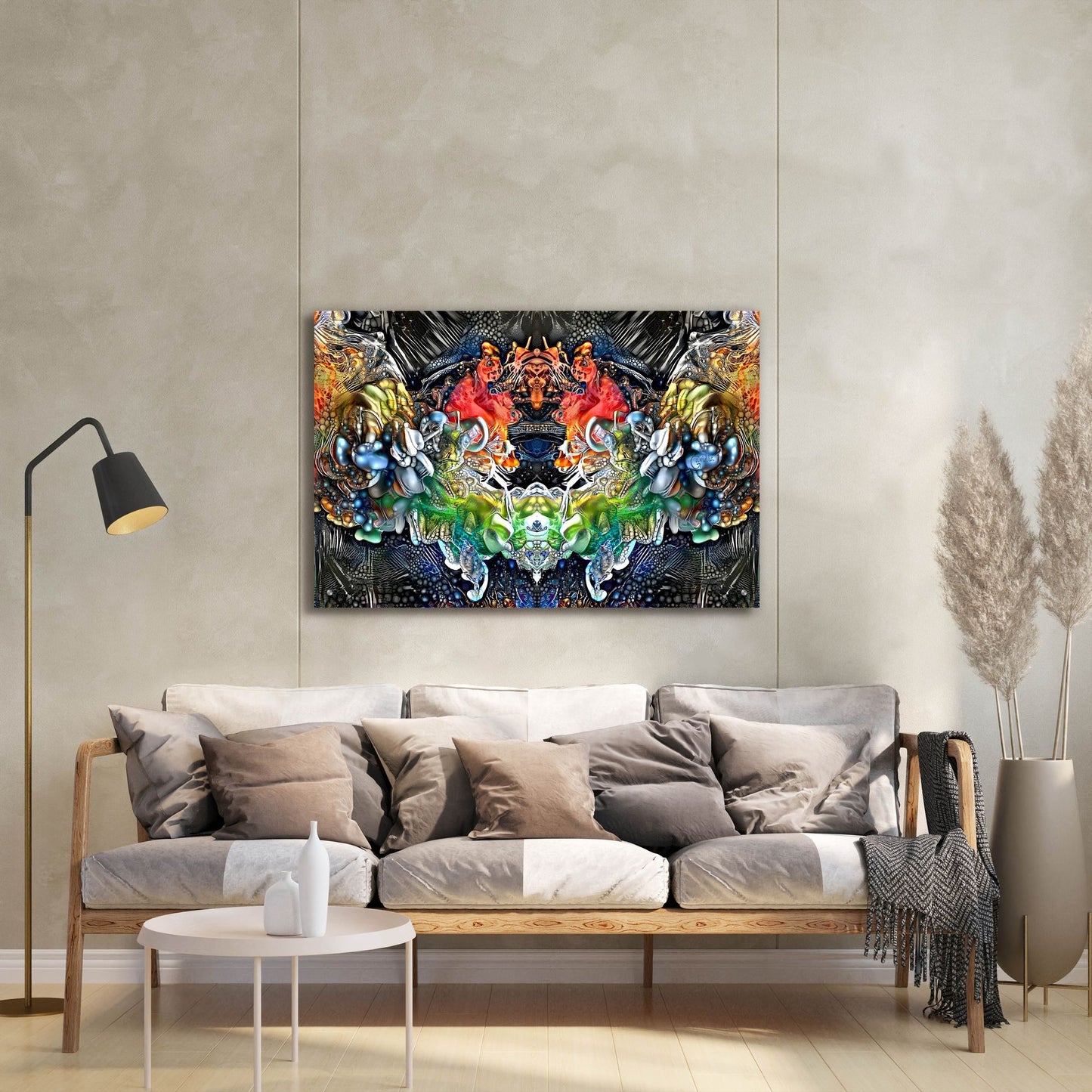 Epic Art 'Amaravati Gate' by Pedro Gavidia, Acrylic Glass Wall Art,36x24