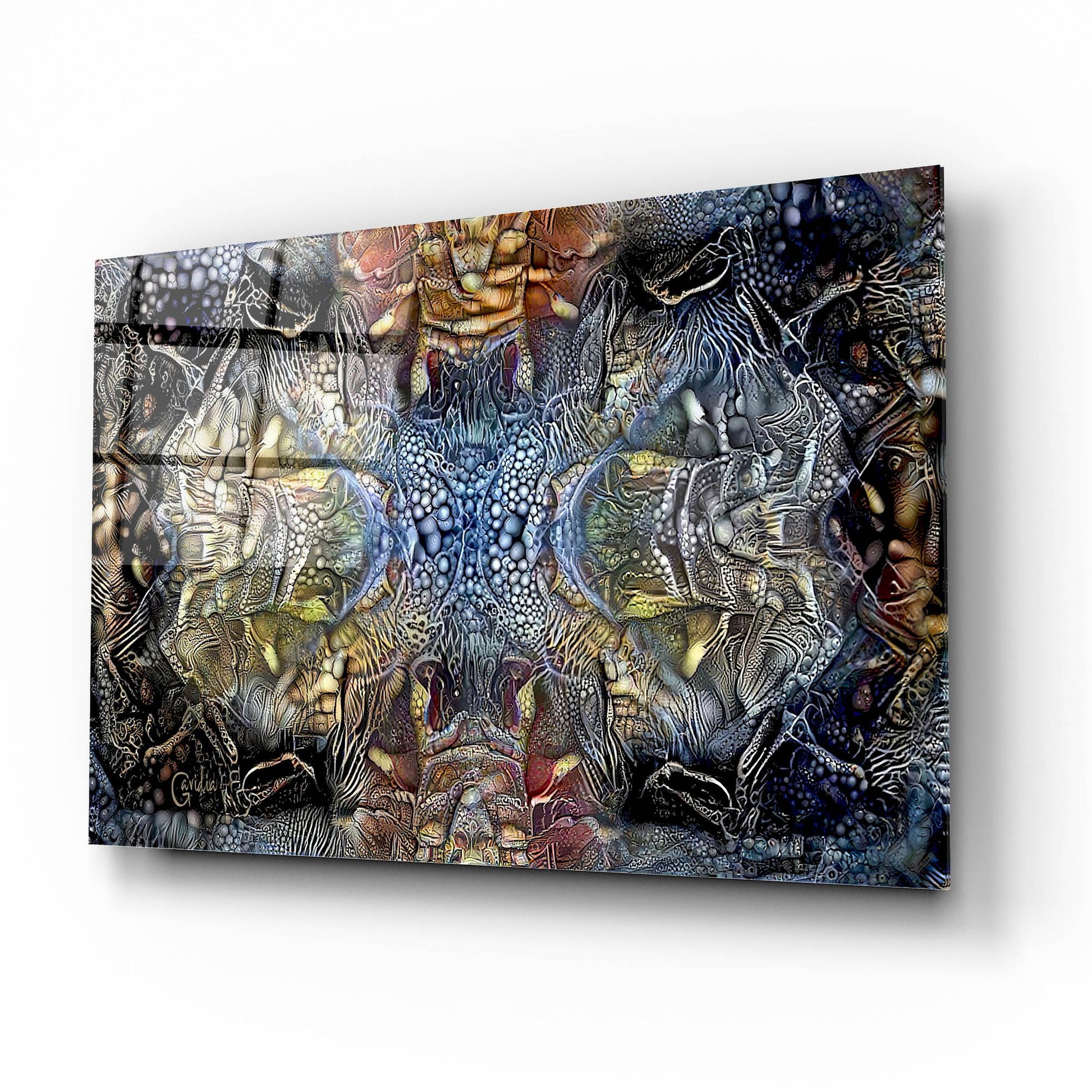 Epic Art 'Ancients' by Pedro Gavidia, Acrylic Glass Wall Art,16x12