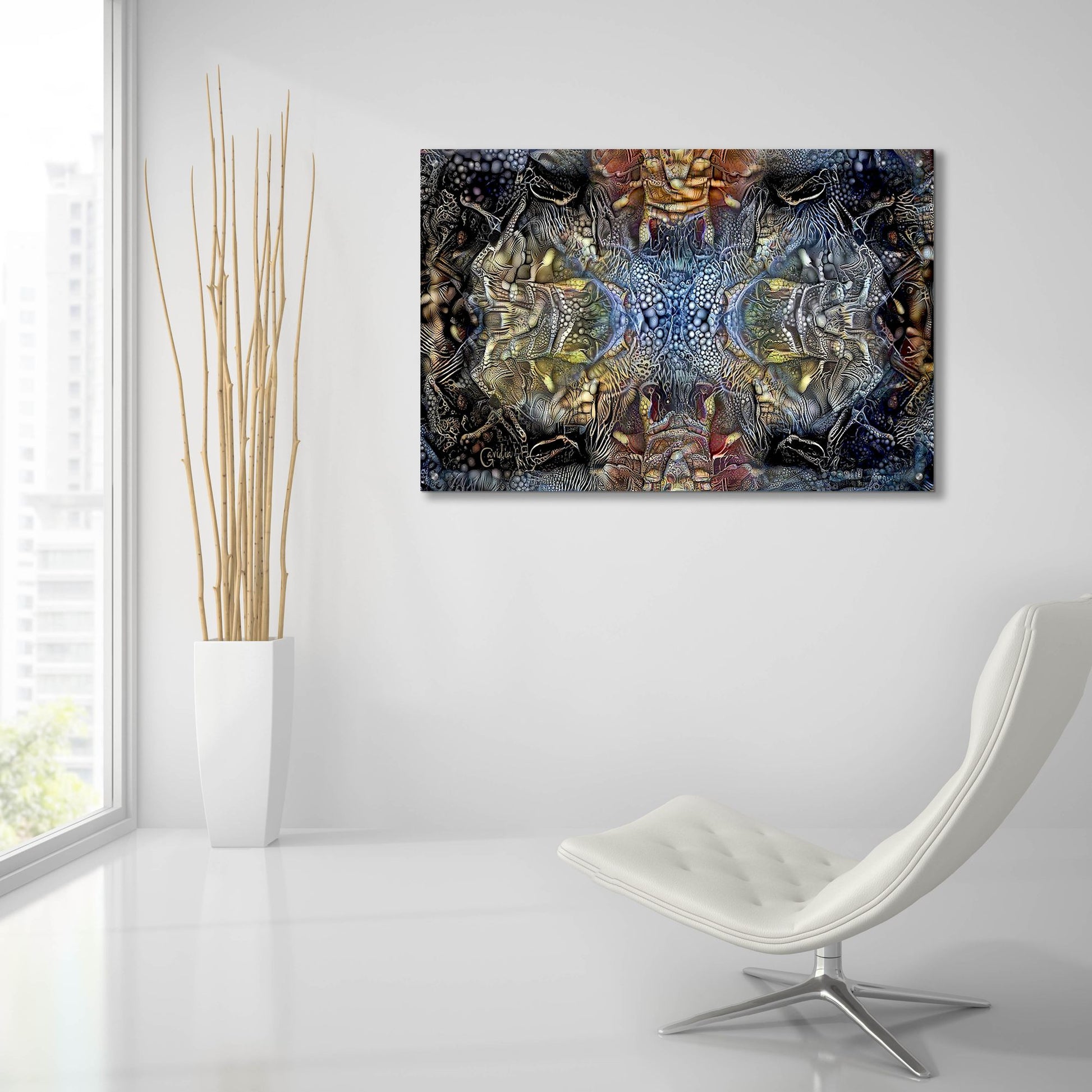 Epic Art 'Ancients' by Pedro Gavidia, Acrylic Glass Wall Art,36x24