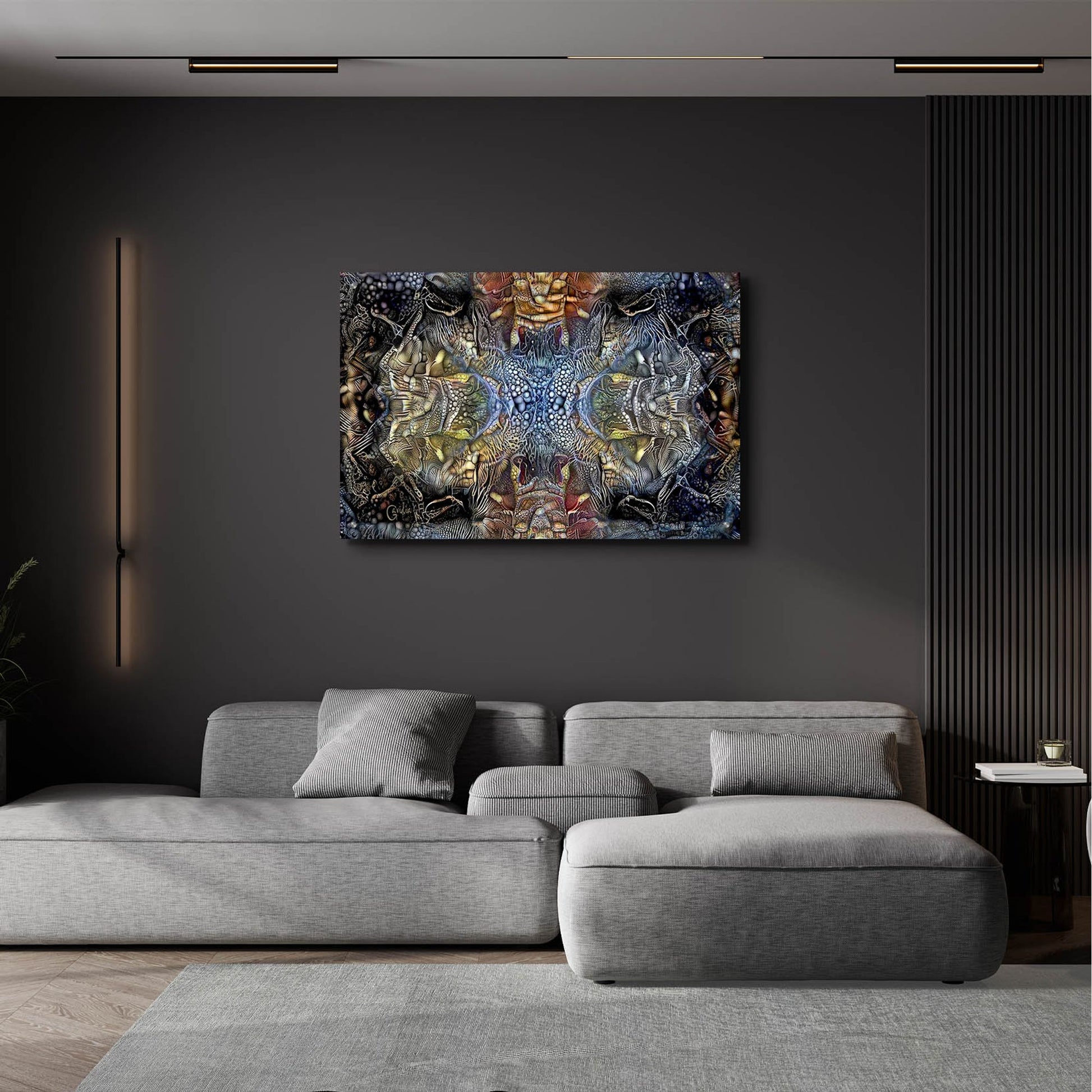 Epic Art 'Ancients' by Pedro Gavidia, Acrylic Glass Wall Art,36x24