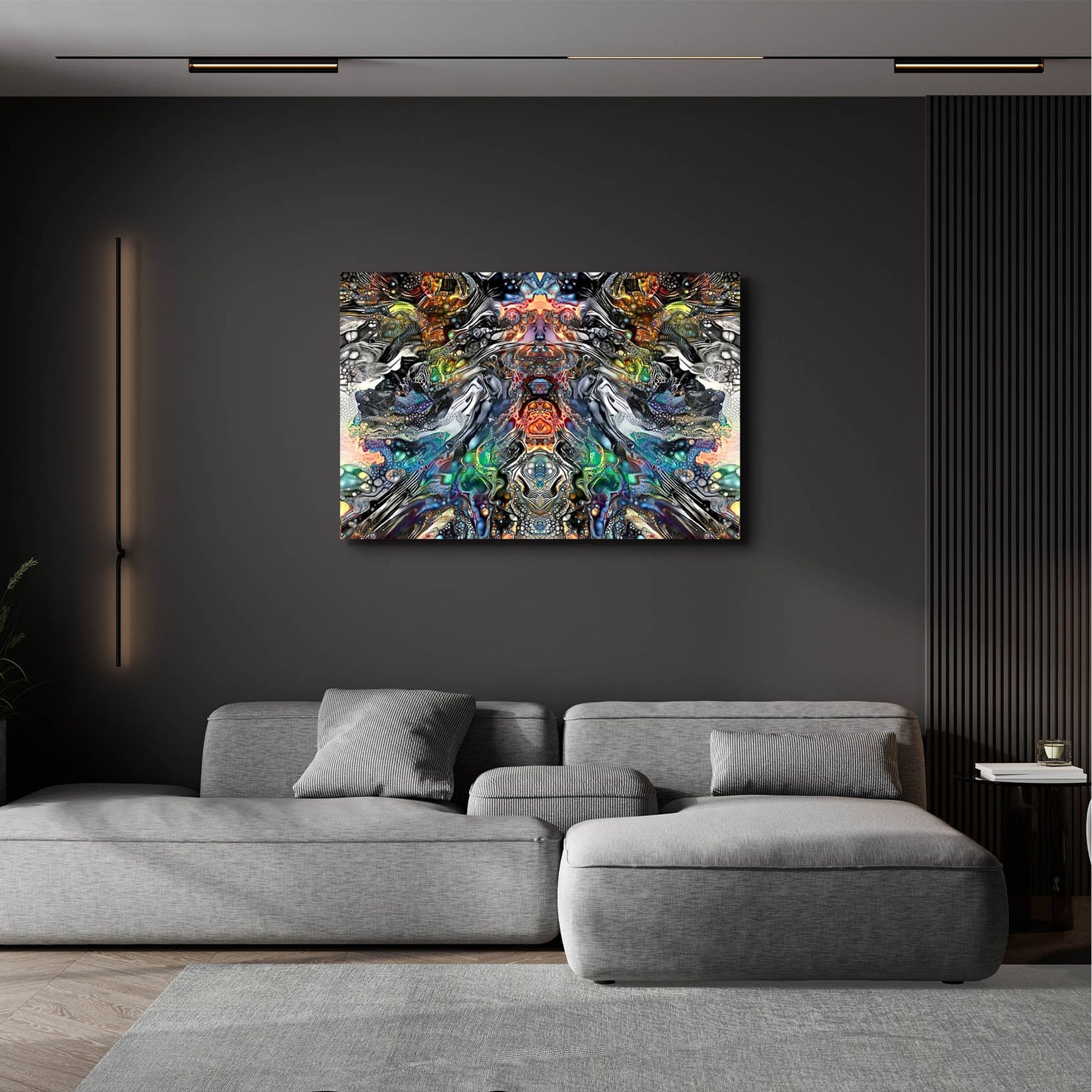 Epic Art 'At The Bottom Of The Cenote' by Pedro Gavidia, Acrylic Glass Wall Art,36x24