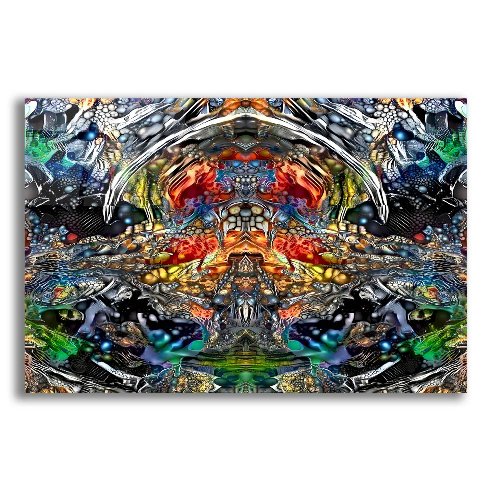 Epic Art 'Being' by Pedro Gavidia, Acrylic Glass Wall Art,16x12