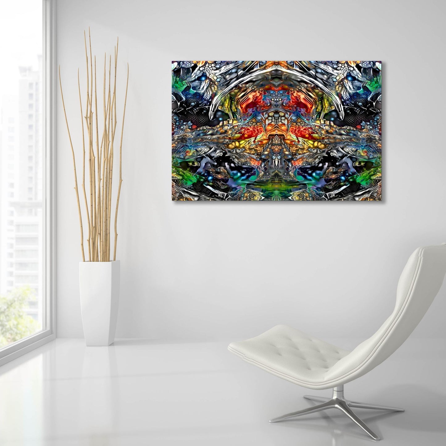 Epic Art 'Being' by Pedro Gavidia, Acrylic Glass Wall Art,36x24