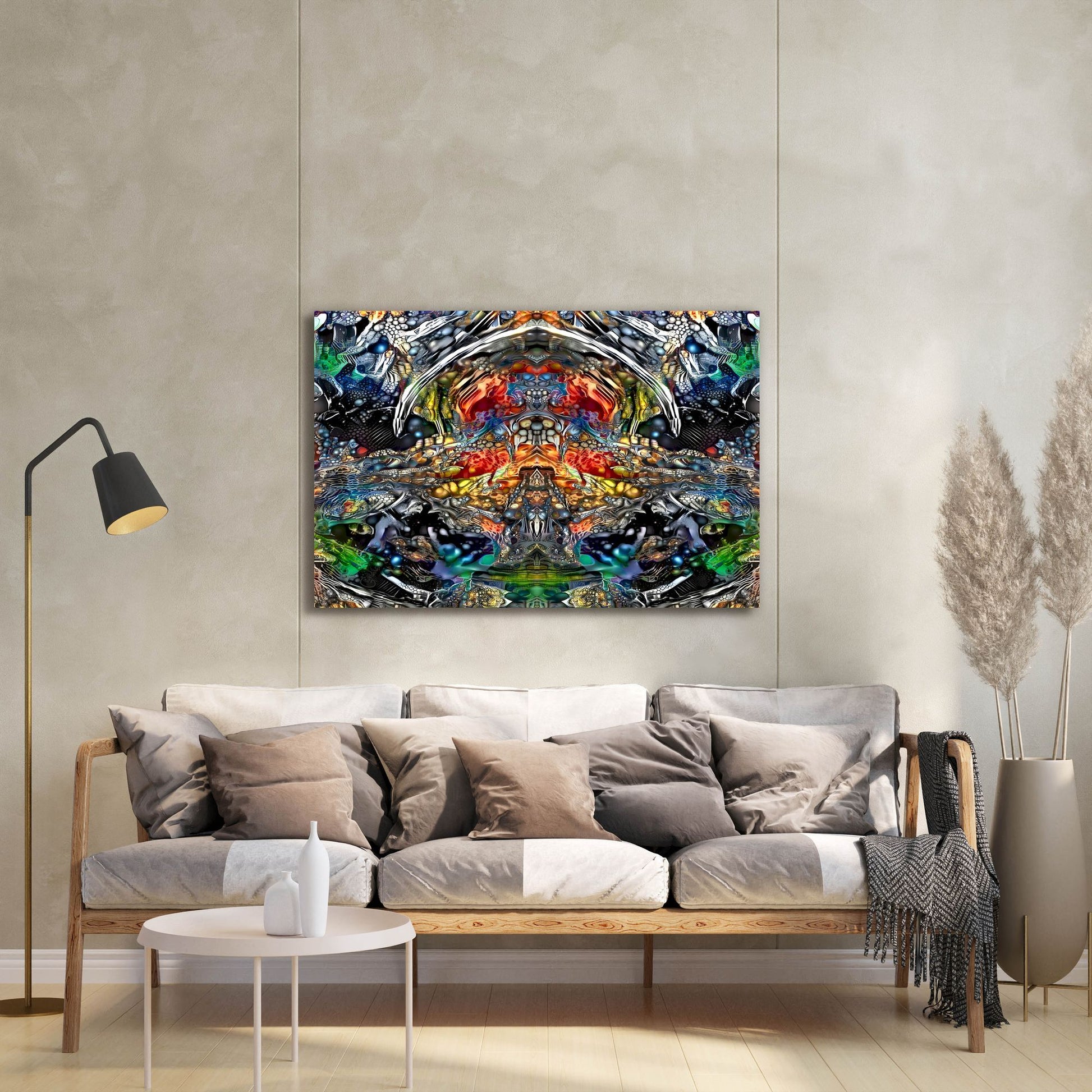 Epic Art 'Being' by Pedro Gavidia, Acrylic Glass Wall Art,36x24