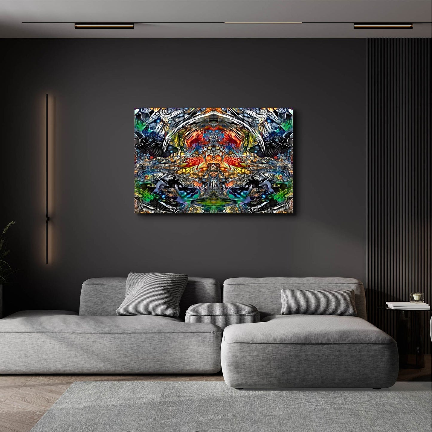 Epic Art 'Being' by Pedro Gavidia, Acrylic Glass Wall Art,36x24