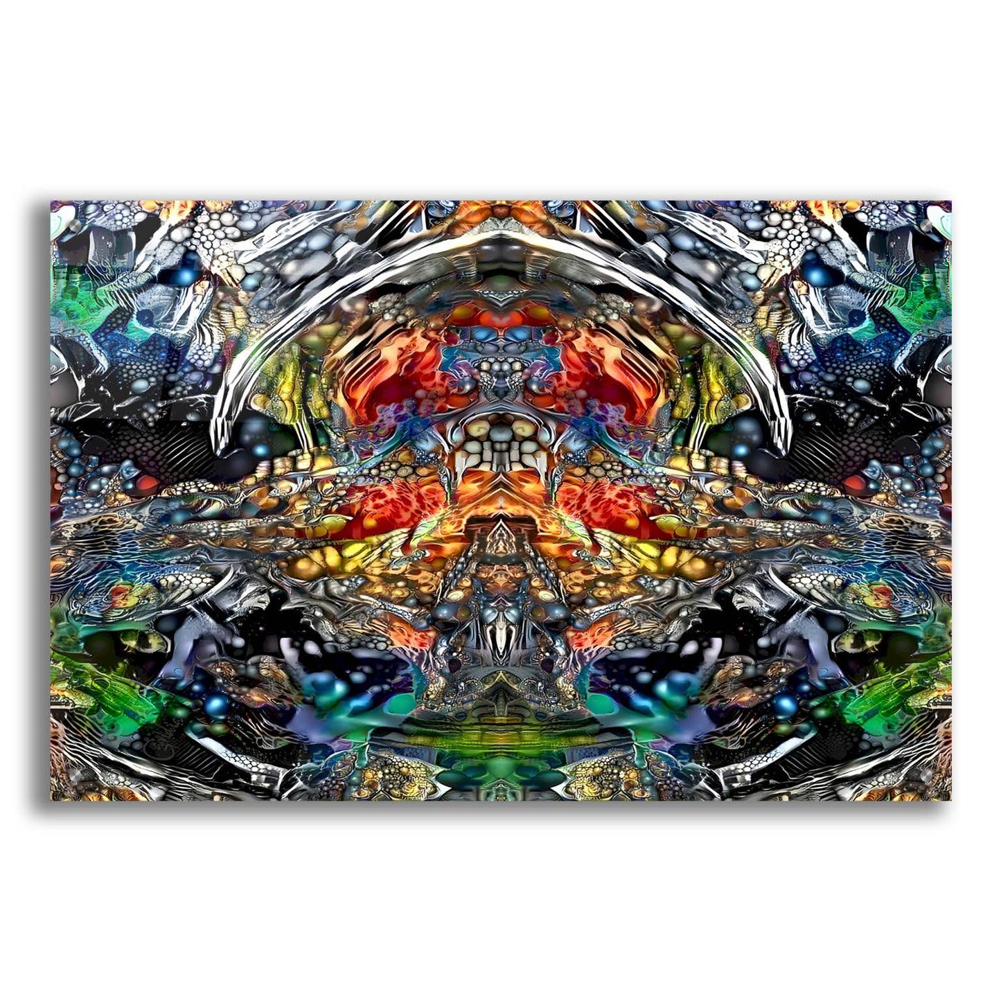 Epic Art 'Being' by Pedro Gavidia, Acrylic Glass Wall Art,36x24