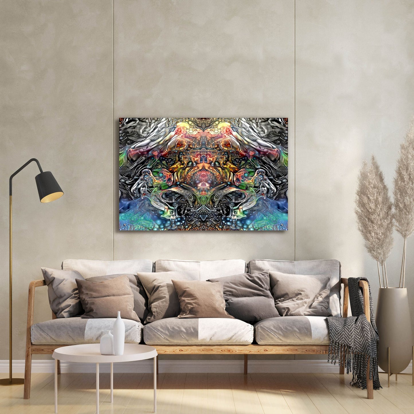 Epic Art 'Bioassembly' by Pedro Gavidia, Acrylic Glass Wall Art,36x24