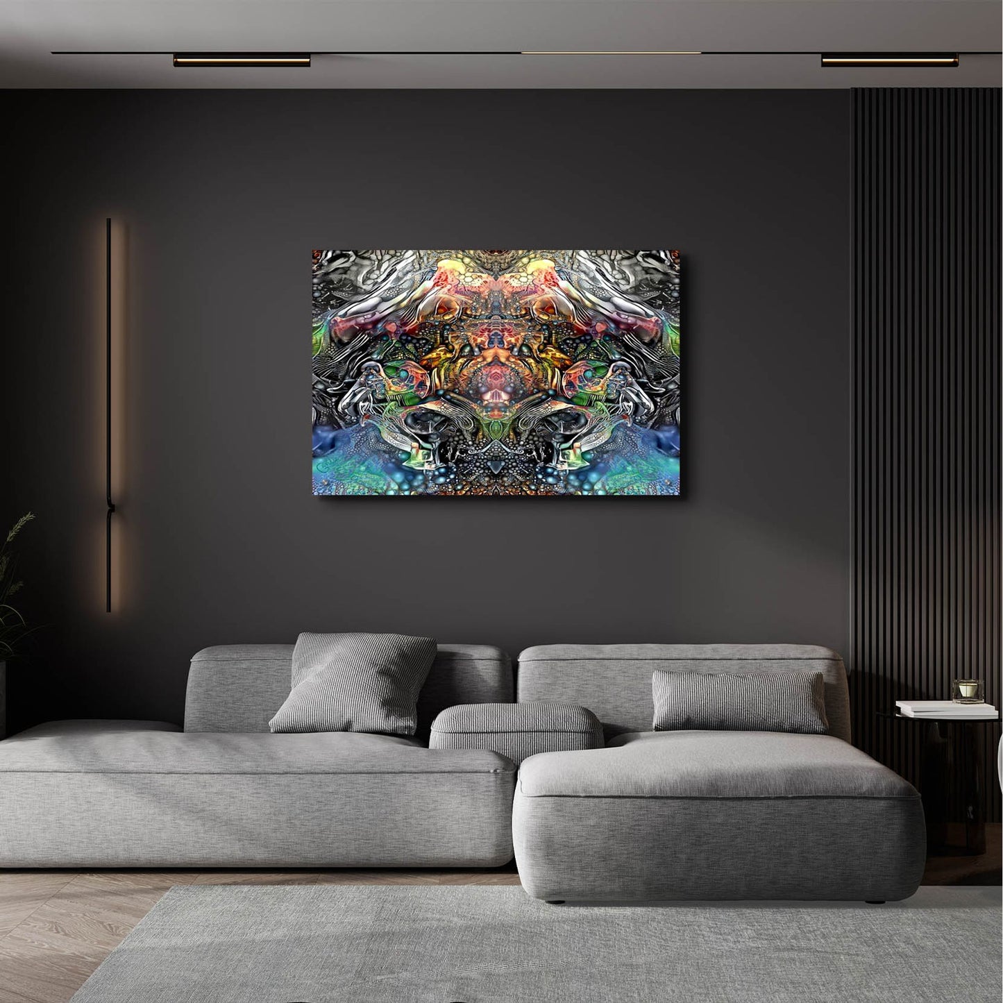 Epic Art 'Bioassembly' by Pedro Gavidia, Acrylic Glass Wall Art,36x24