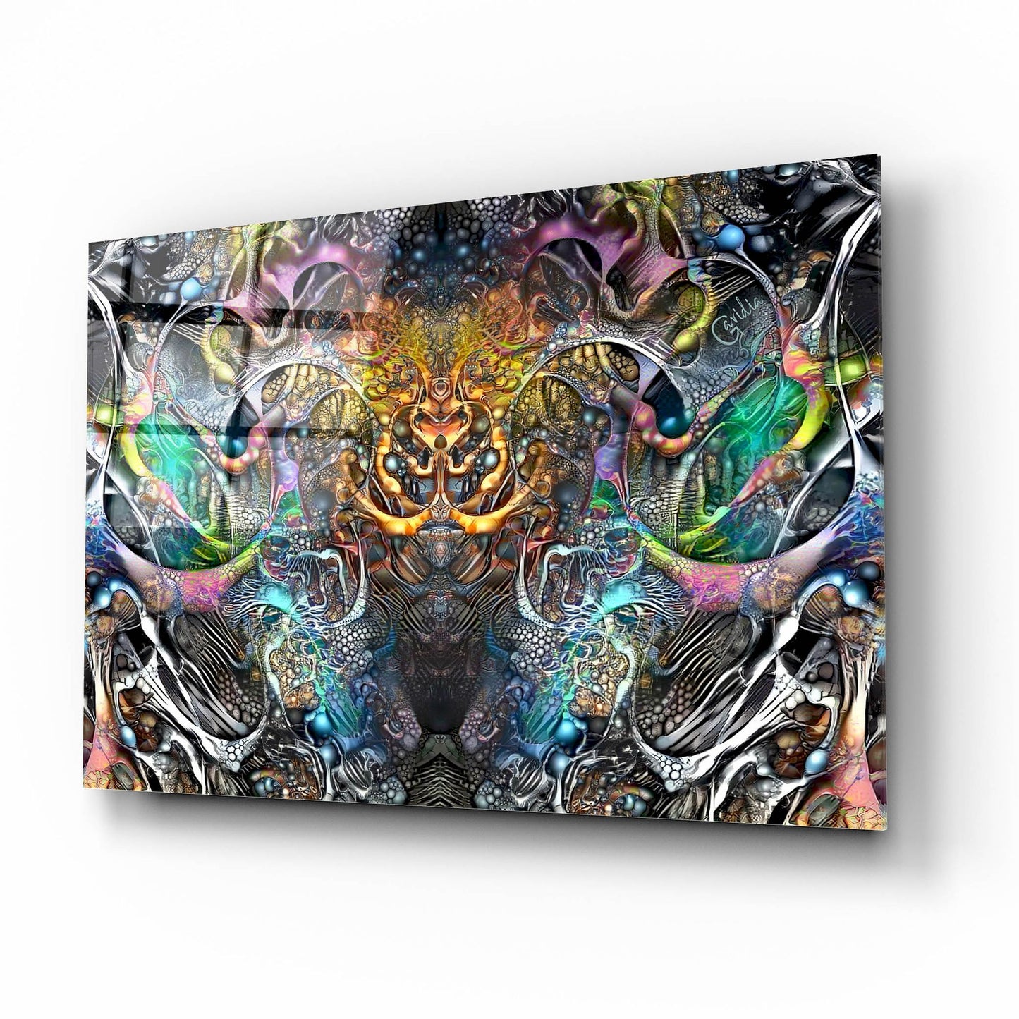 Epic Art 'Cernunnos' by Pedro Gavidia, Acrylic Glass Wall Art,16x12