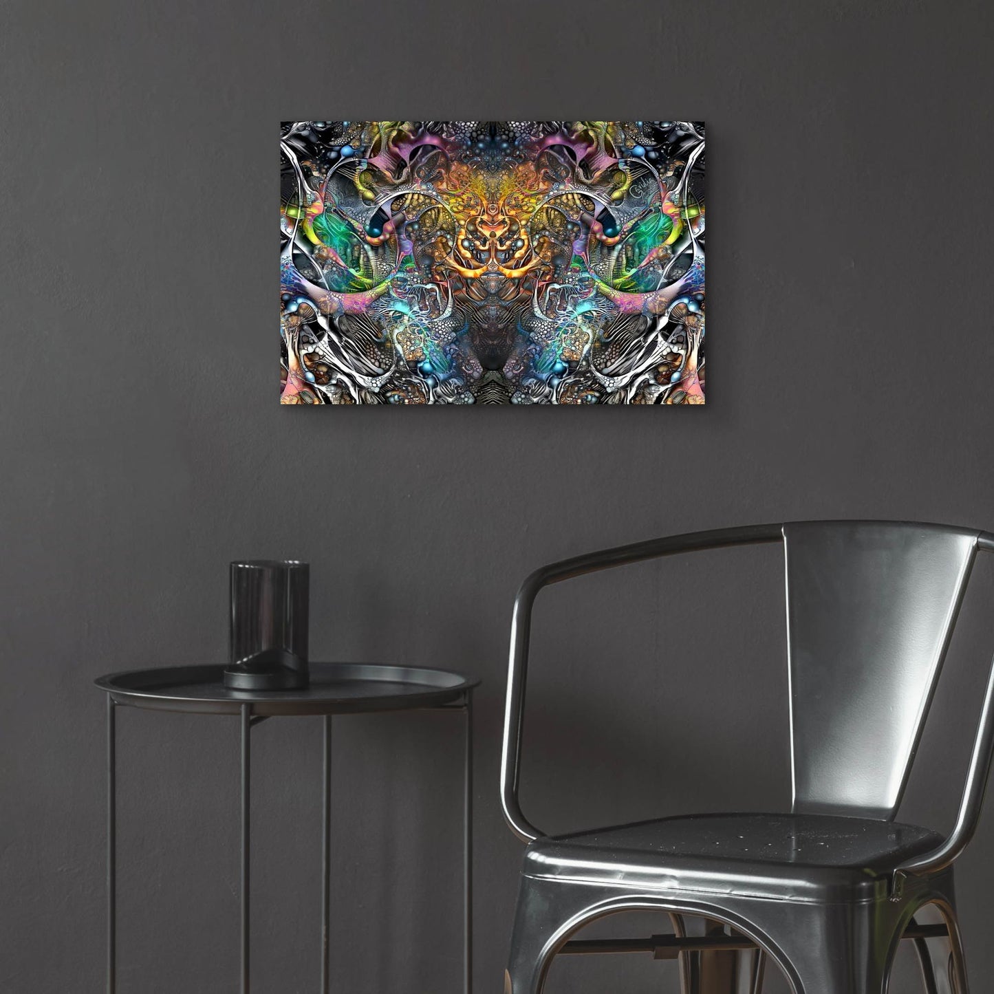 Epic Art 'Cernunnos' by Pedro Gavidia, Acrylic Glass Wall Art,24x16