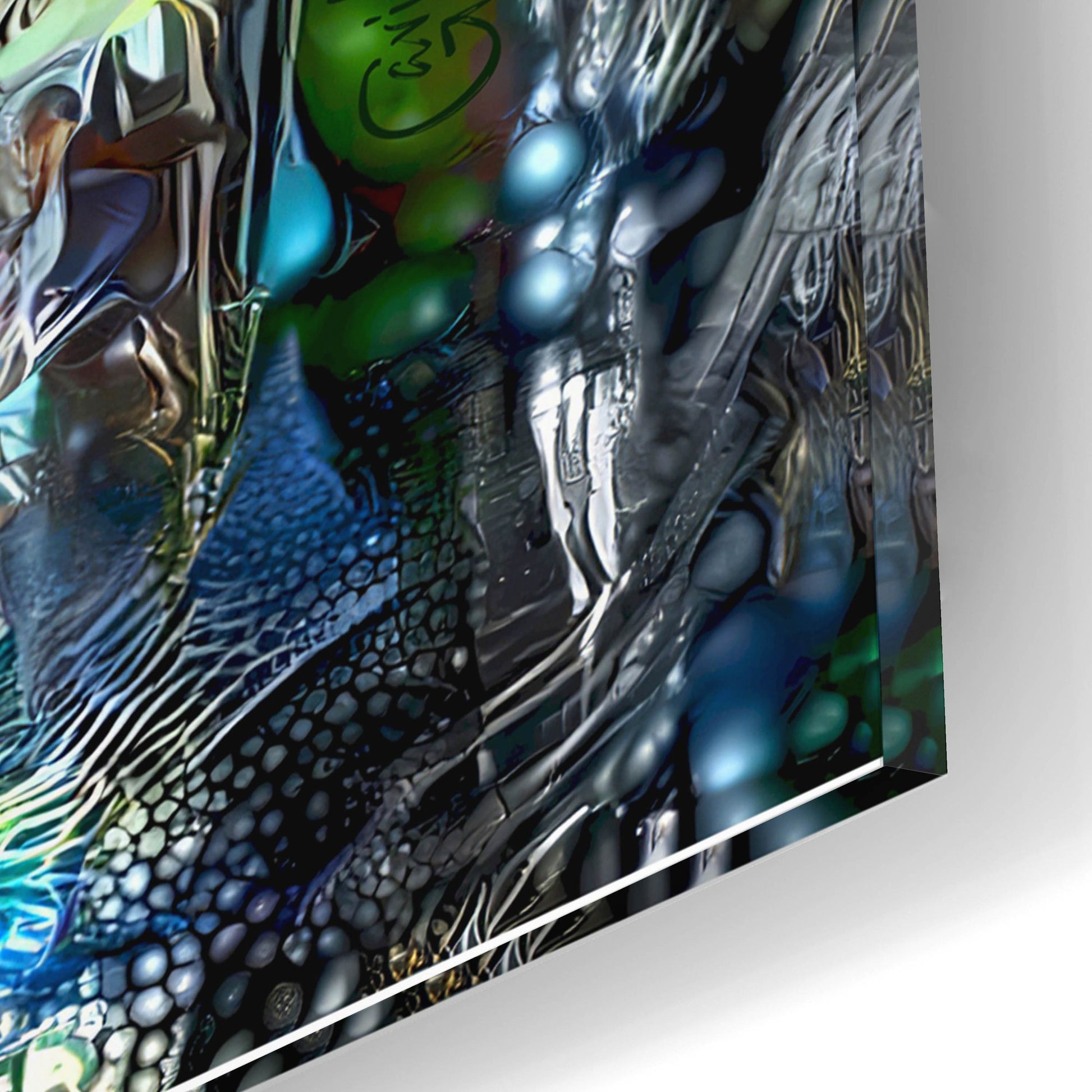 Epic Art 'Emerging' by Pedro Gavidia, Acrylic Glass Wall Art,16x12