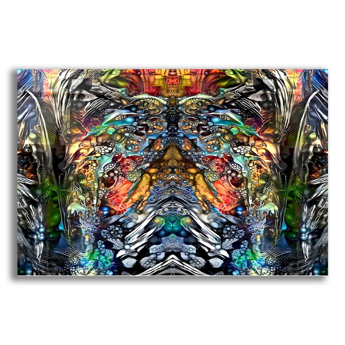 Epic Art 'Emerging' by Pedro Gavidia, Acrylic Glass Wall Art,16x12