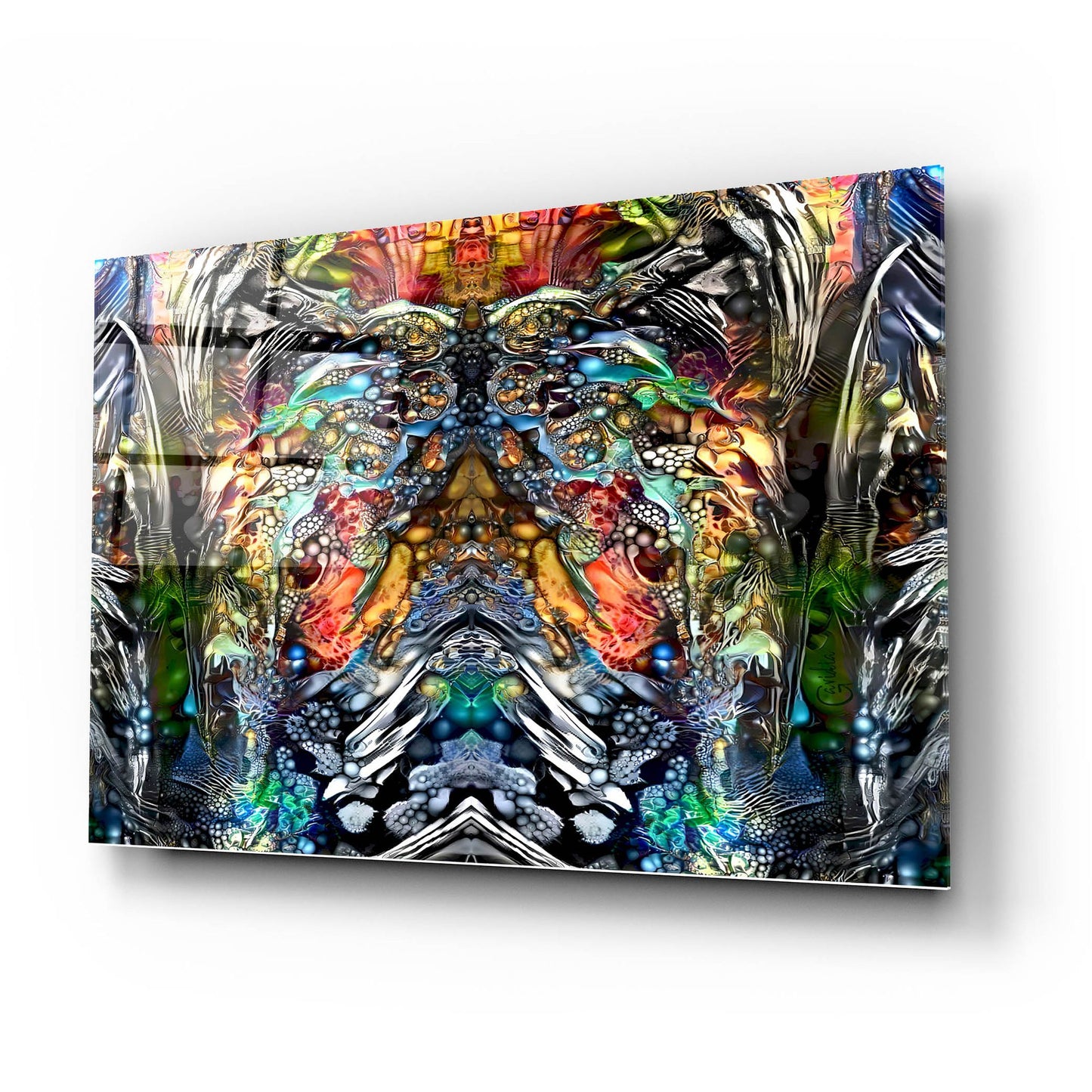 Epic Art 'Emerging' by Pedro Gavidia, Acrylic Glass Wall Art,24x16