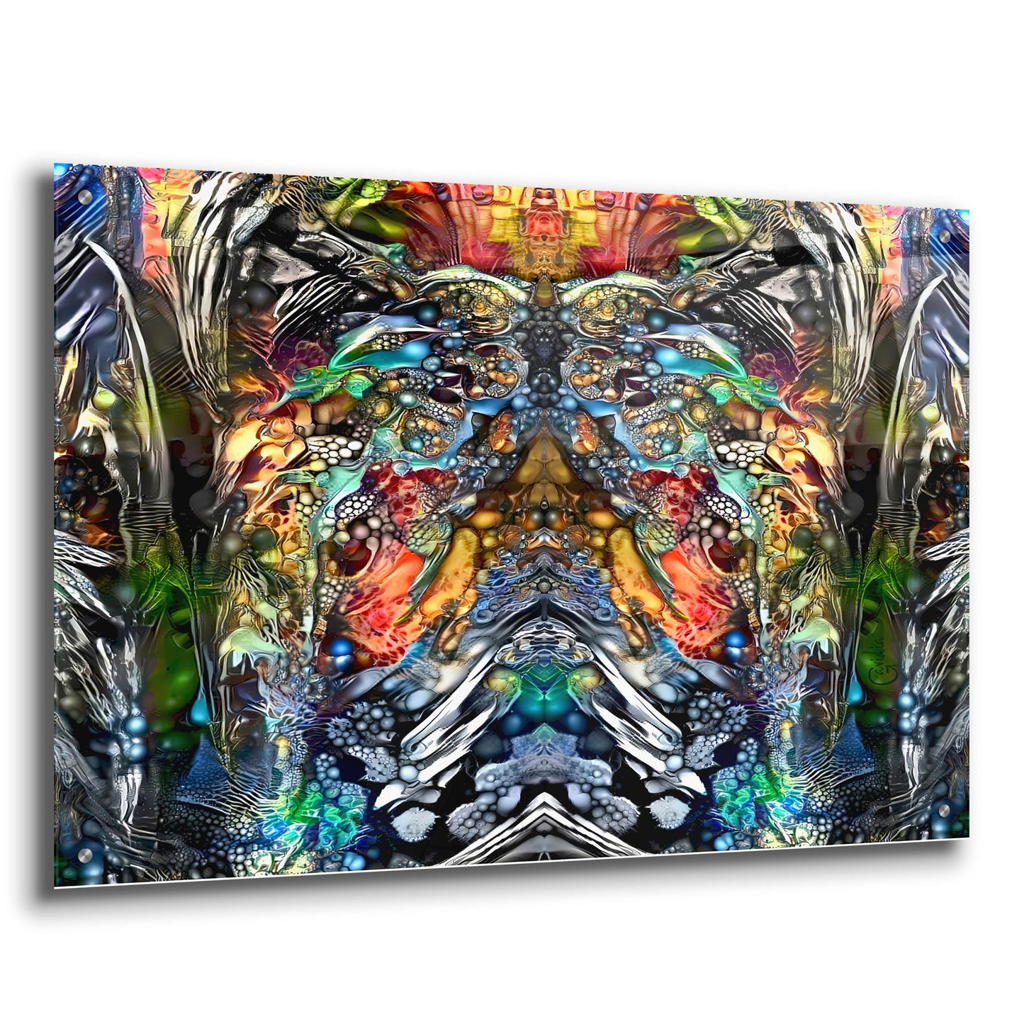 Epic Art 'Emerging' by Pedro Gavidia, Acrylic Glass Wall Art,36x24