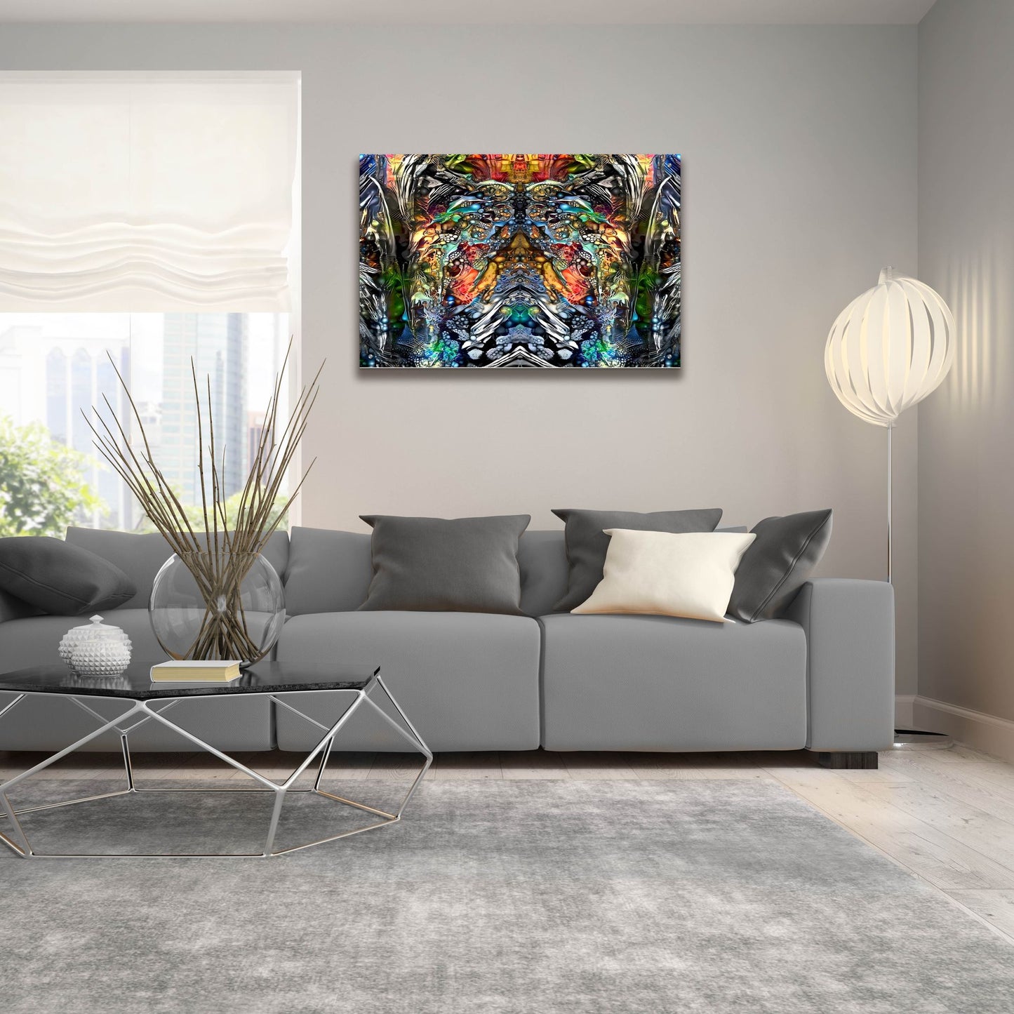 Epic Art 'Emerging' by Pedro Gavidia, Acrylic Glass Wall Art,36x24