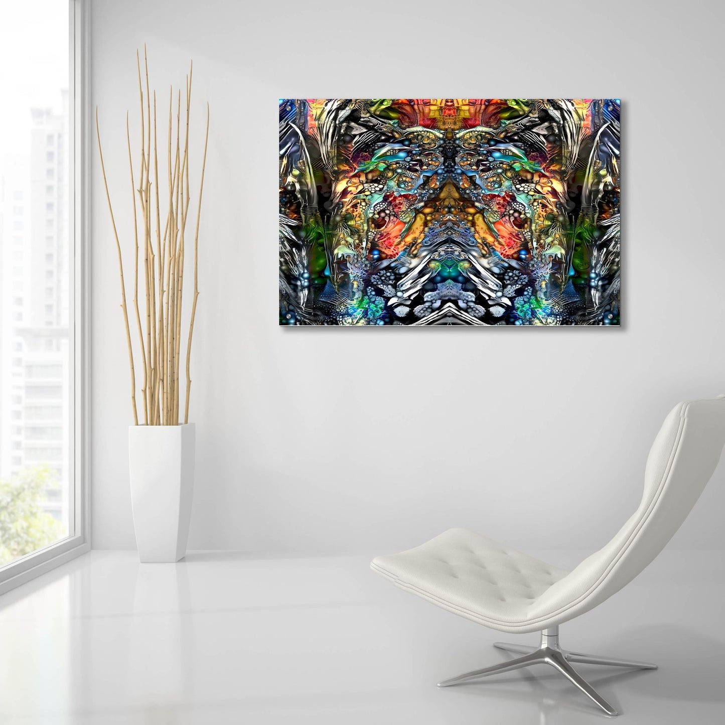 Epic Art 'Emerging' by Pedro Gavidia, Acrylic Glass Wall Art,36x24