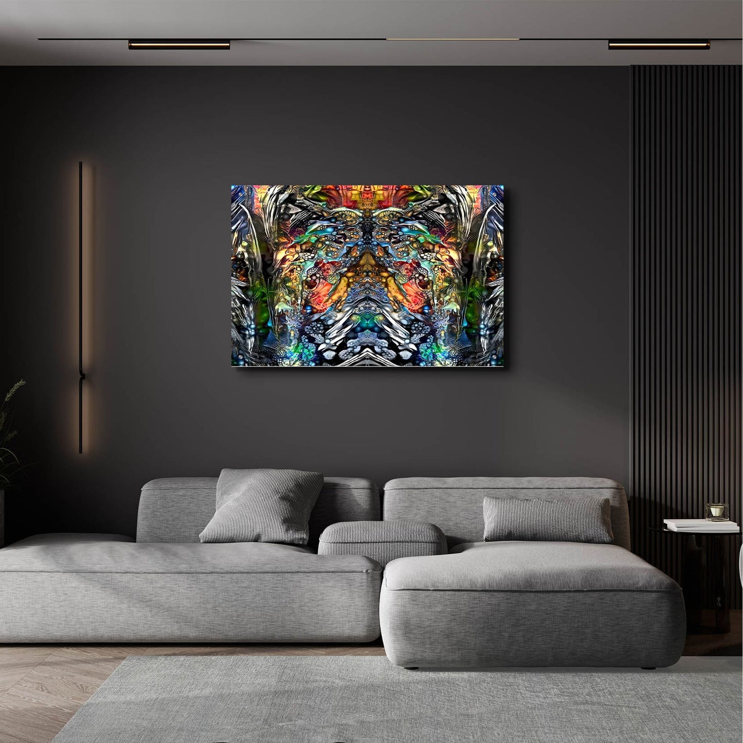 Epic Art 'Emerging' by Pedro Gavidia, Acrylic Glass Wall Art,36x24