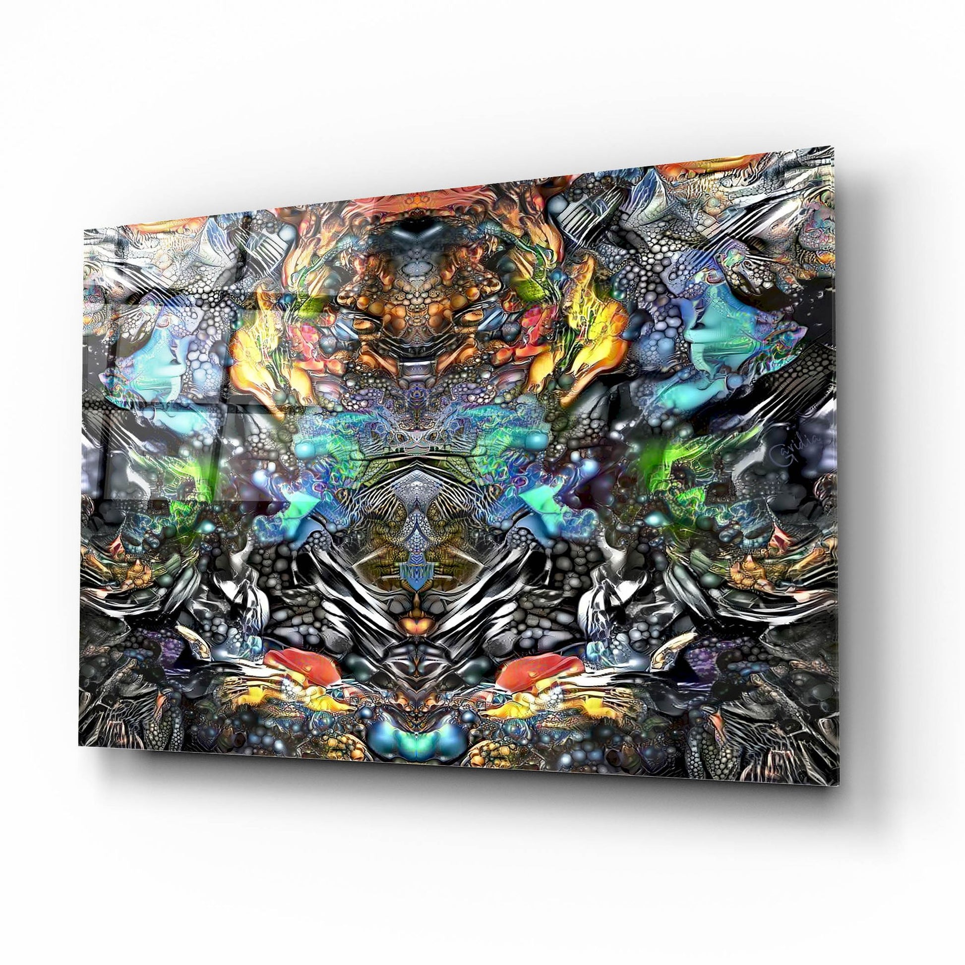 Epic Art 'Evolution' by Pedro Gavidia, Acrylic Glass Wall Art,16x12