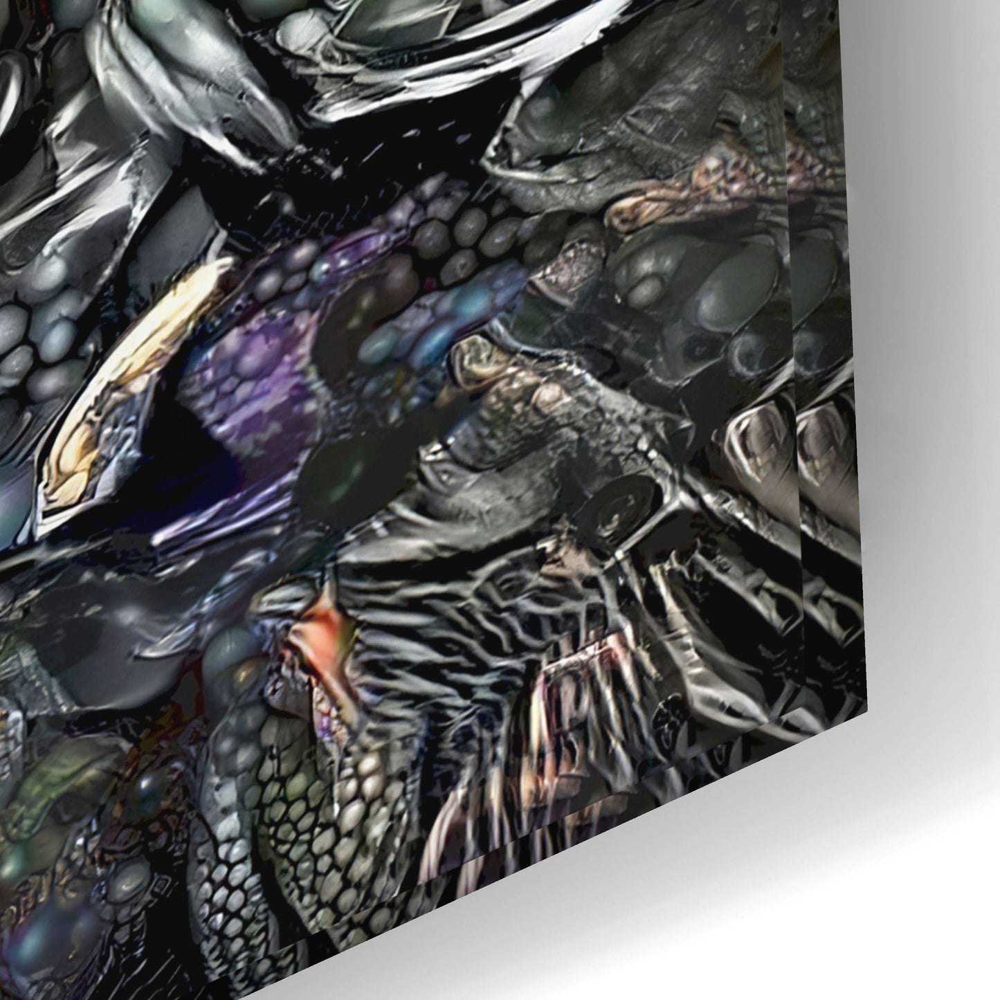 Epic Art 'Evolution' by Pedro Gavidia, Acrylic Glass Wall Art,24x16