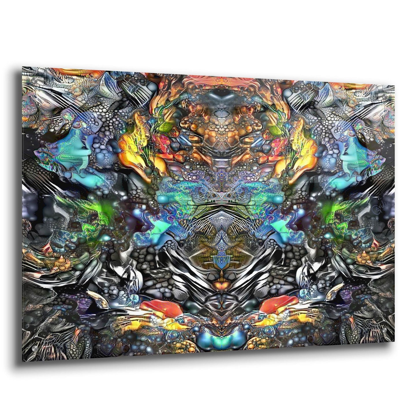 Epic Art 'Evolution' by Pedro Gavidia, Acrylic Glass Wall Art,36x24