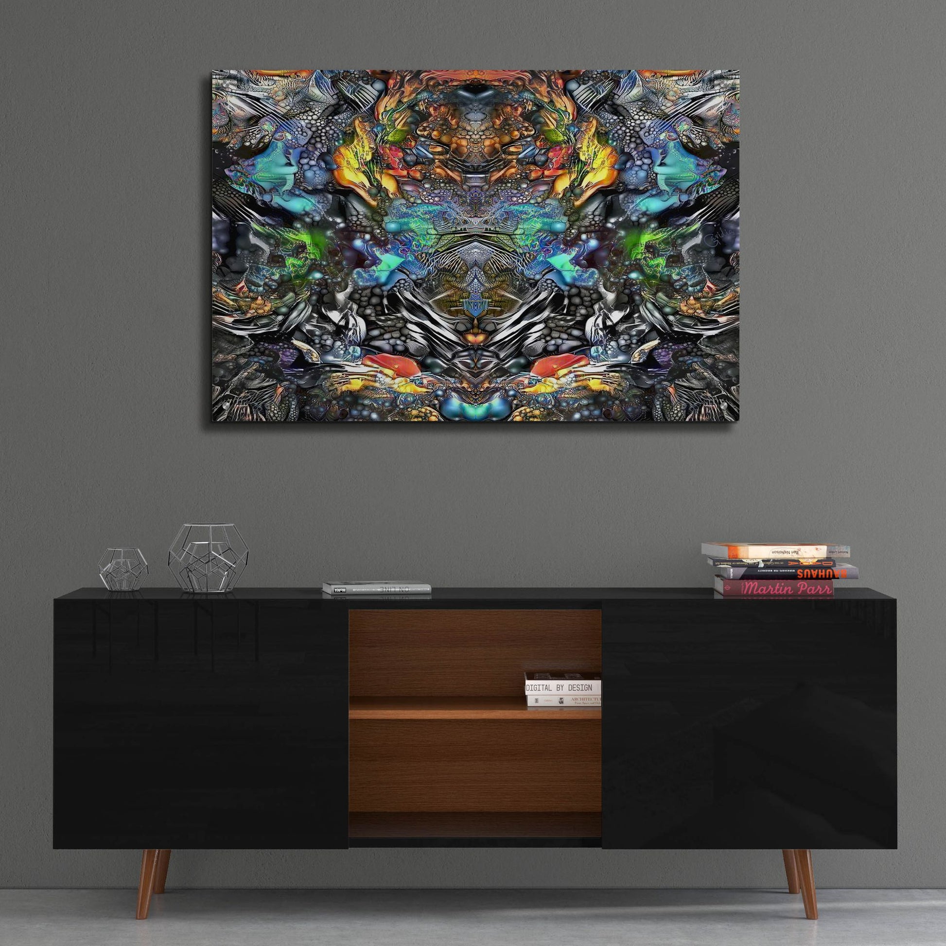 Epic Art 'Evolution' by Pedro Gavidia, Acrylic Glass Wall Art,36x24