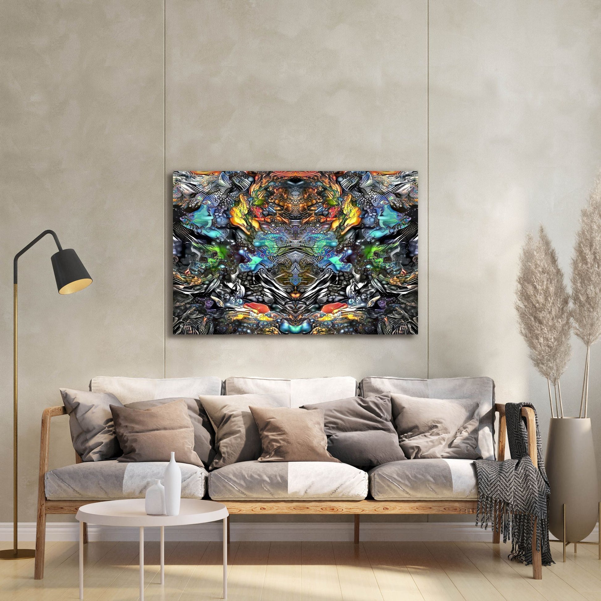 Epic Art 'Evolution' by Pedro Gavidia, Acrylic Glass Wall Art,36x24