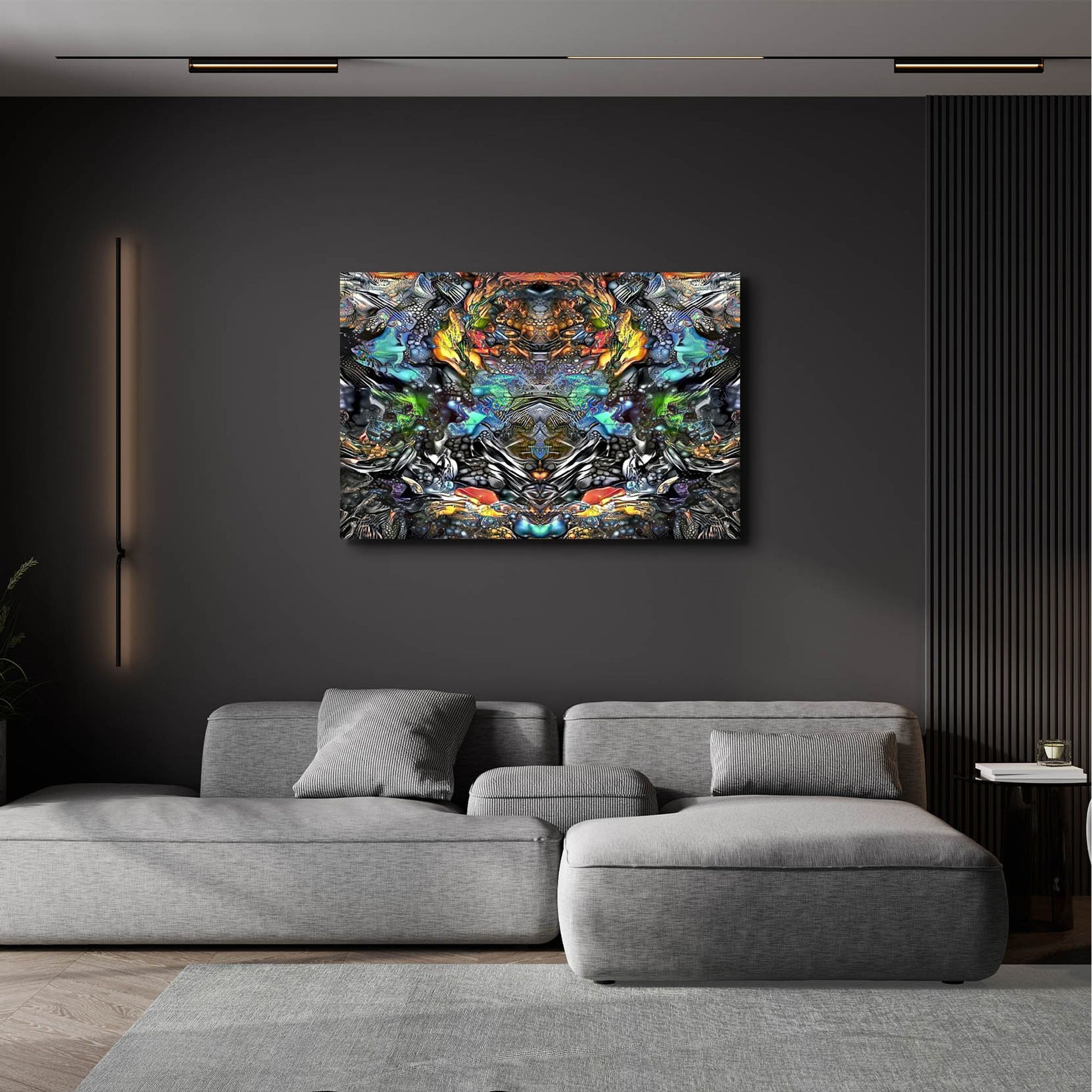 Epic Art 'Evolution' by Pedro Gavidia, Acrylic Glass Wall Art,36x24