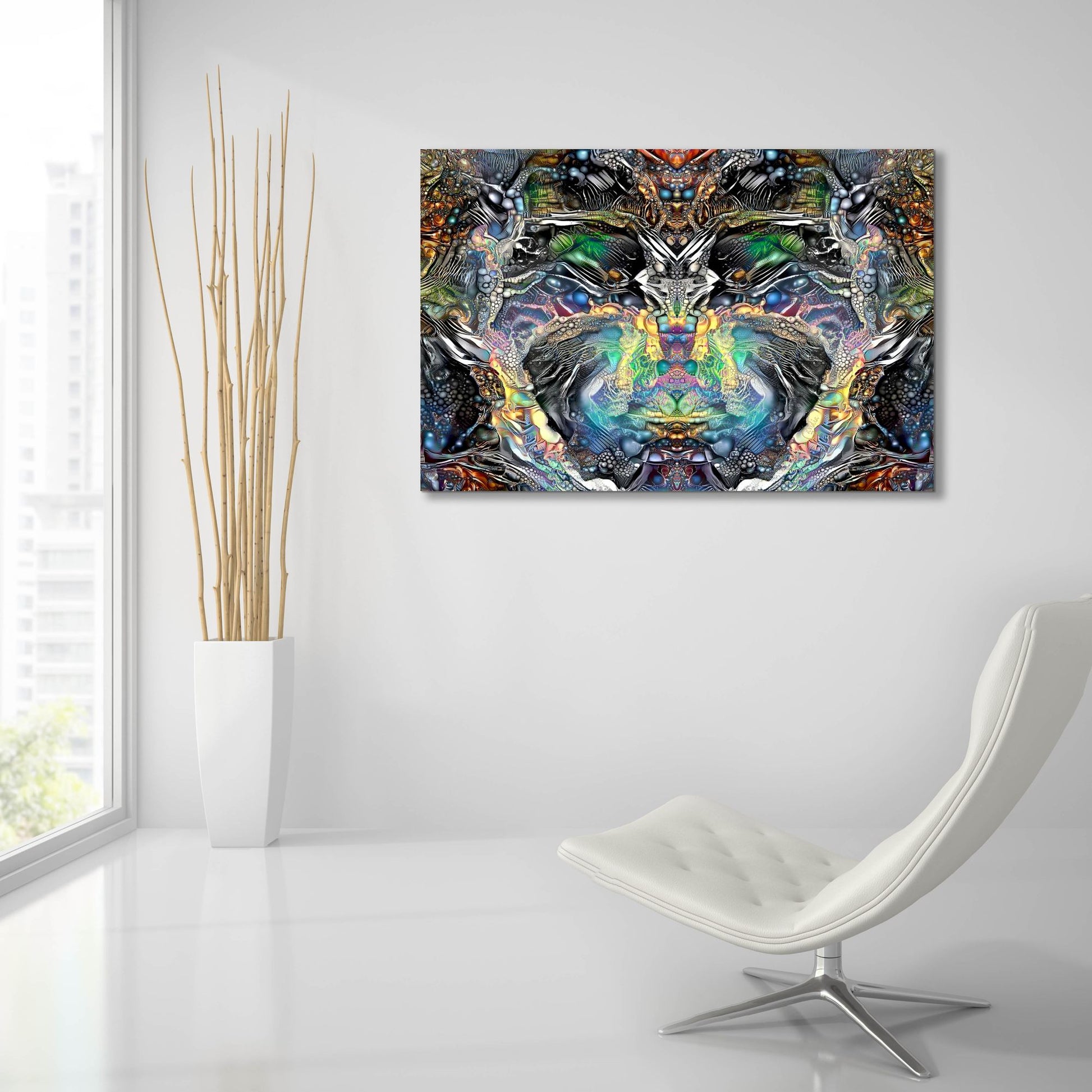 Epic Art 'Fetish' by Pedro Gavidia, Acrylic Glass Wall Art,36x24