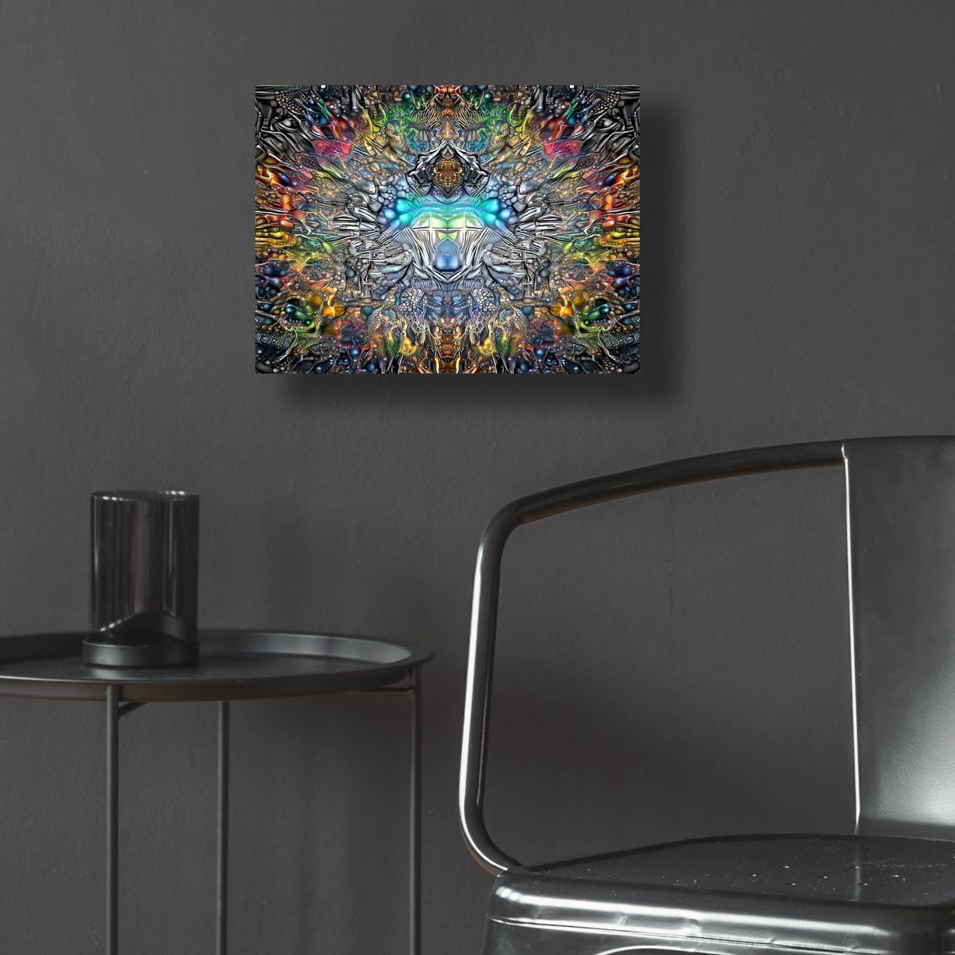 Epic Art 'Fifth Sun' by Pedro Gavidia, Acrylic Glass Wall Art,16x12