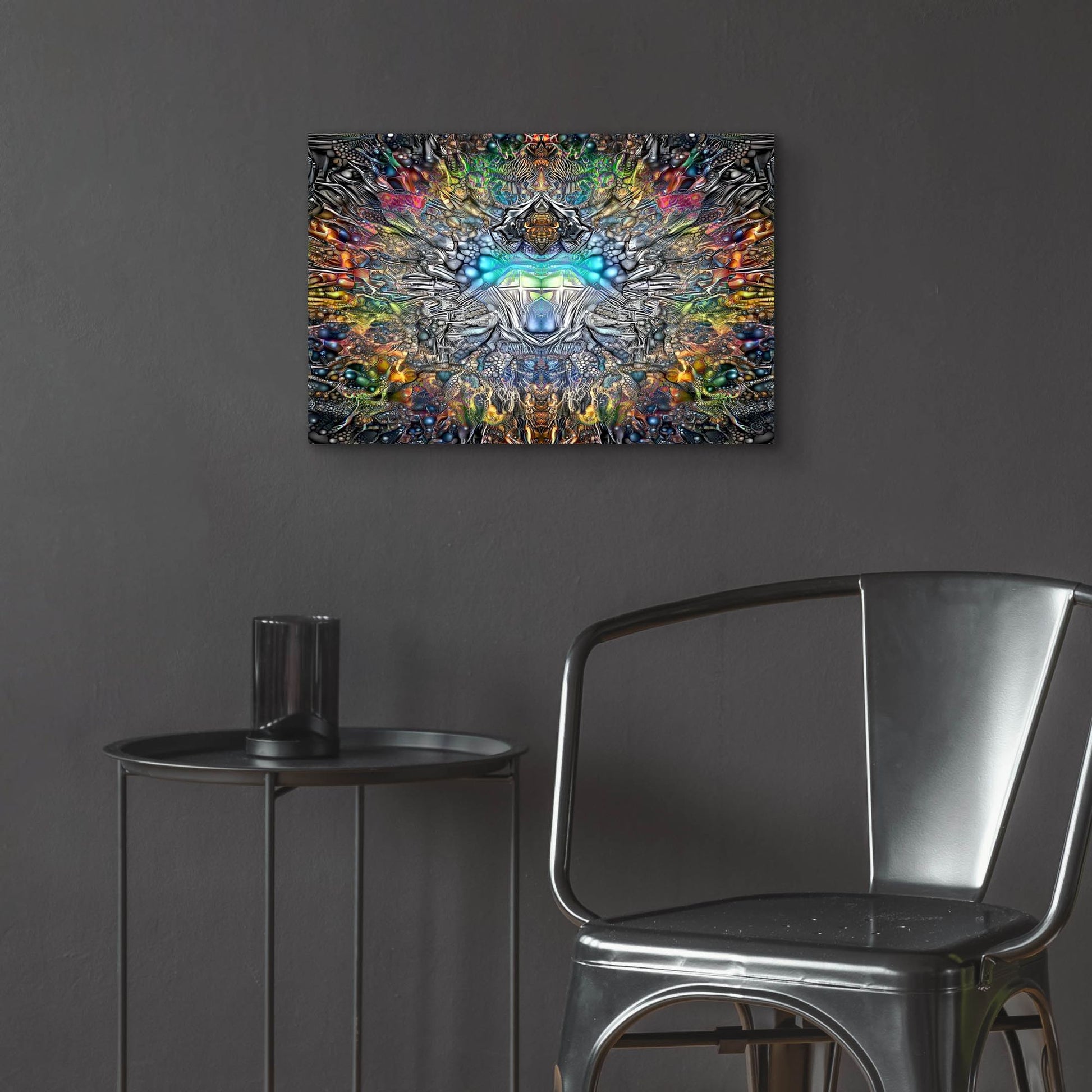 Epic Art 'Fifth Sun' by Pedro Gavidia, Acrylic Glass Wall Art,24x16