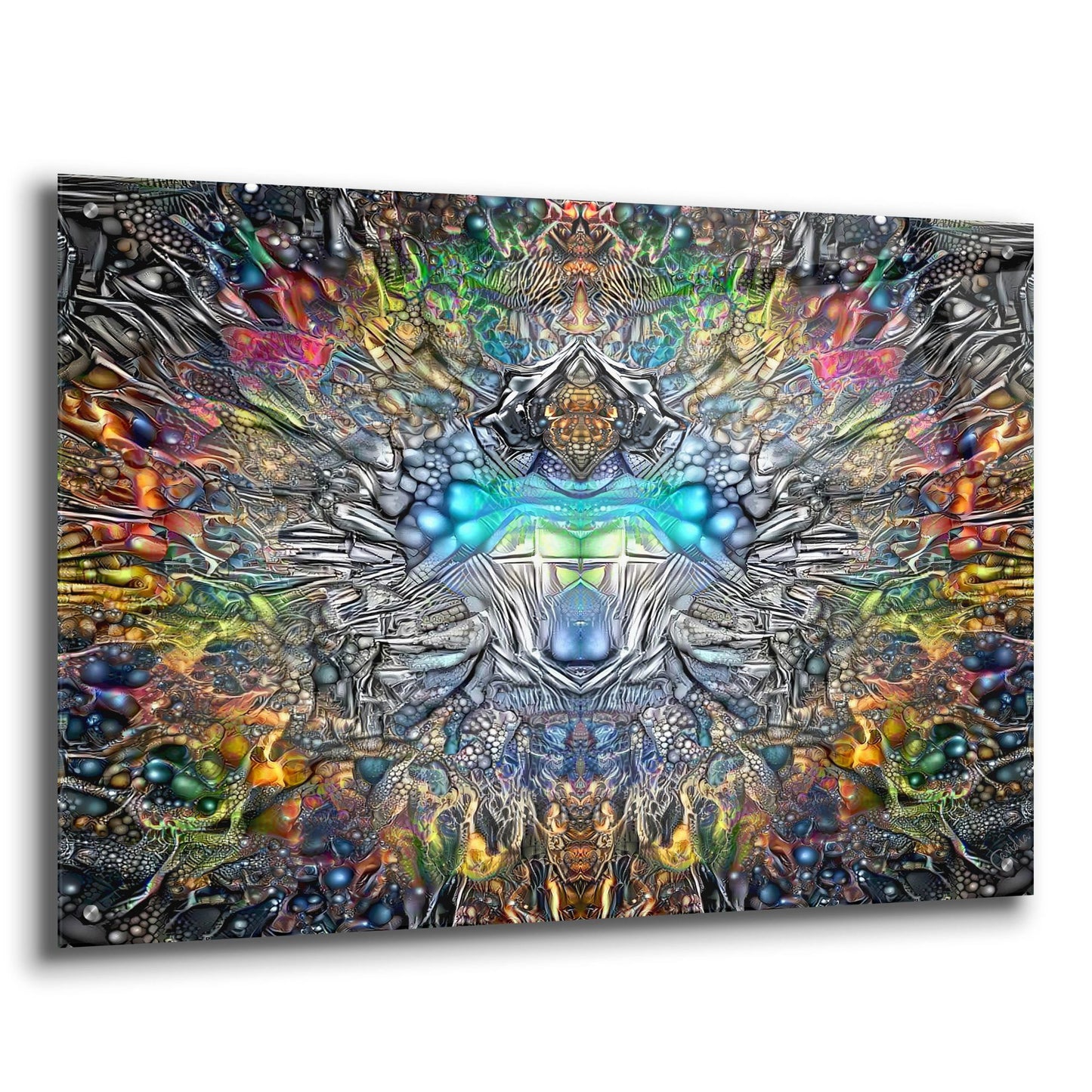 Epic Art 'Fifth Sun' by Pedro Gavidia, Acrylic Glass Wall Art,36x24