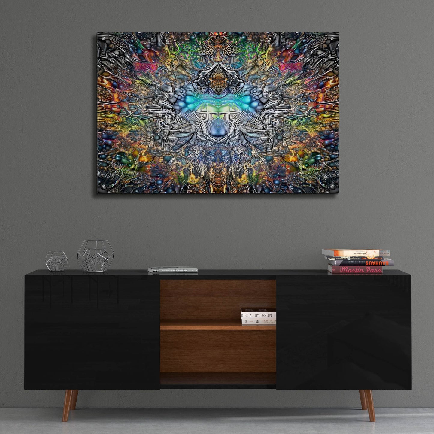 Epic Art 'Fifth Sun' by Pedro Gavidia, Acrylic Glass Wall Art,36x24