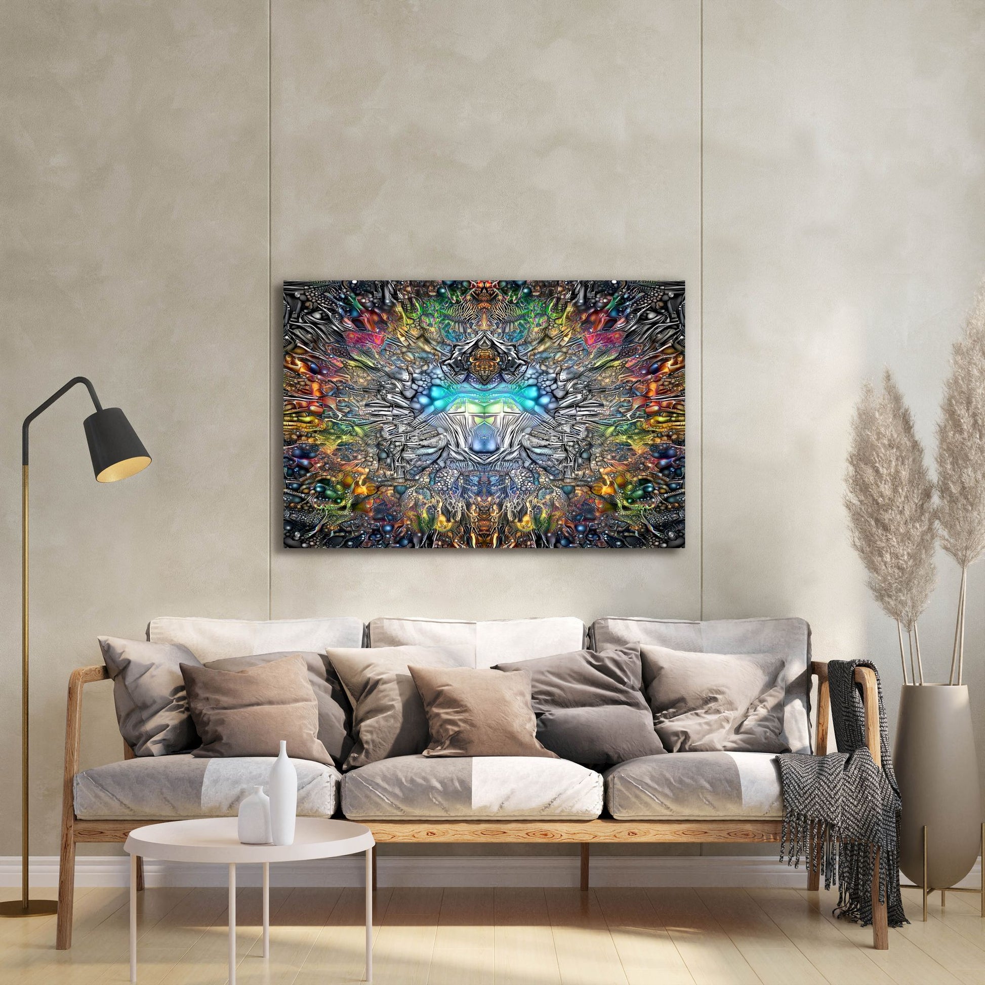 Epic Art 'Fifth Sun' by Pedro Gavidia, Acrylic Glass Wall Art,36x24