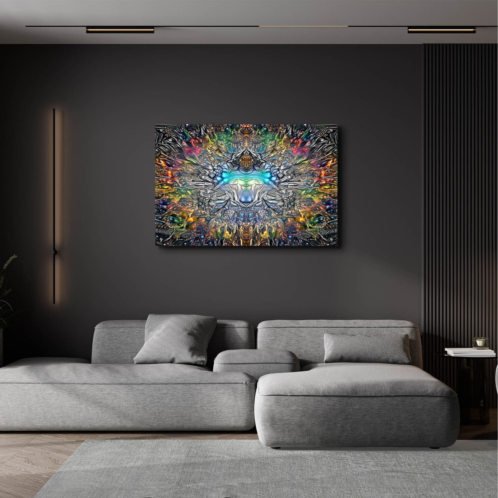 Epic Art 'Fifth Sun' by Pedro Gavidia, Acrylic Glass Wall Art,36x24