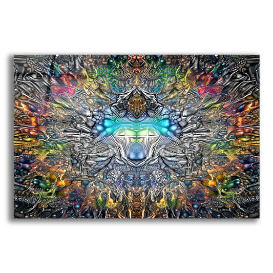 Epic Art 'Fifth Sun' by Pedro Gavidia, Acrylic Glass Wall Art