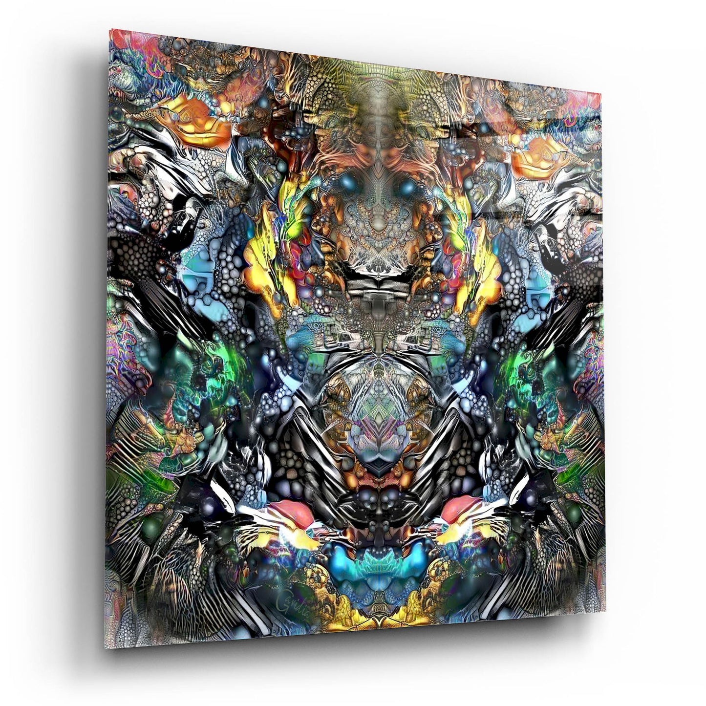 Epic Art 'Guardian Of Chapultepec' by Pedro Gavidia, Acrylic Glass Wall Art,12x12