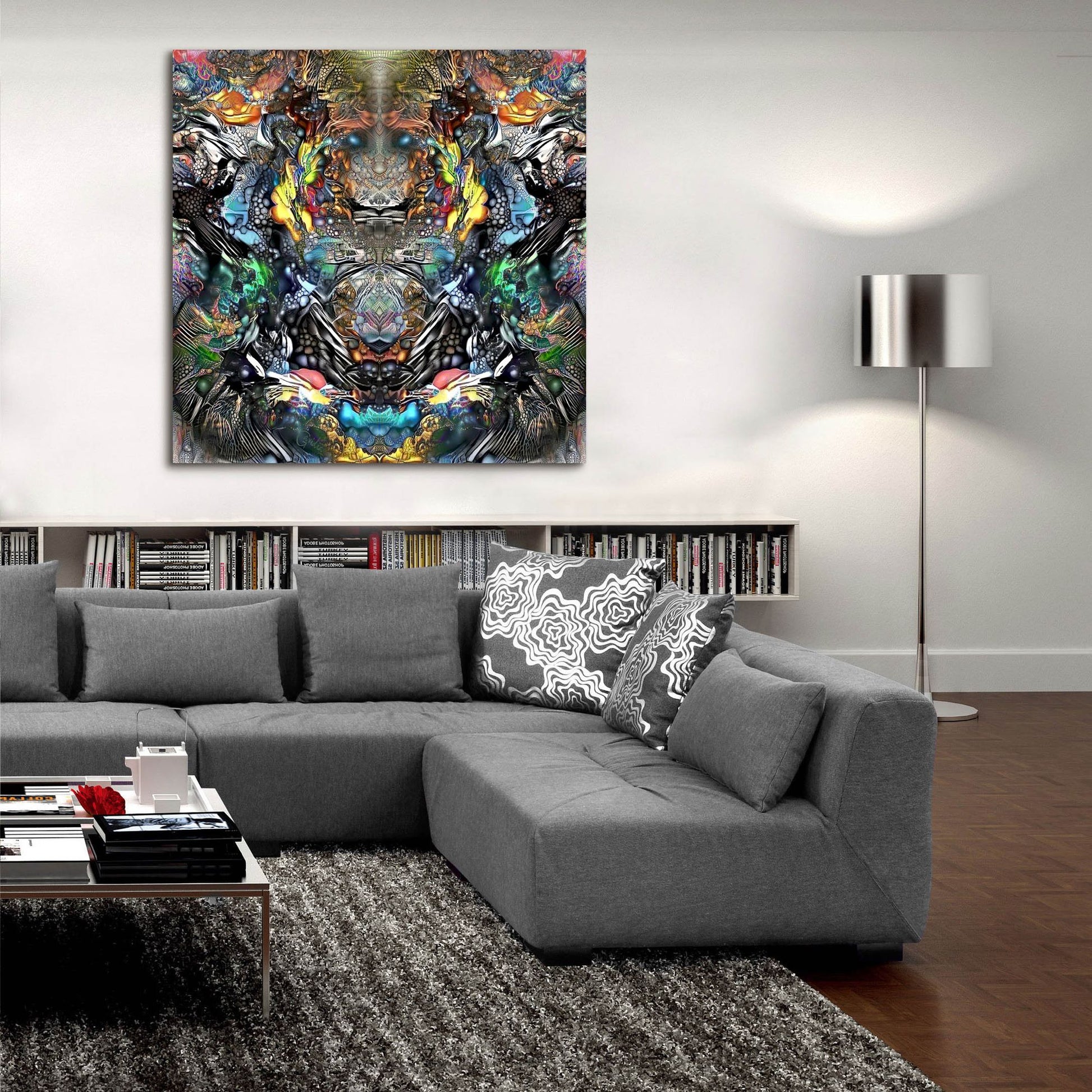 Epic Art 'Guardian Of Chapultepec' by Pedro Gavidia, Acrylic Glass Wall Art,36x36