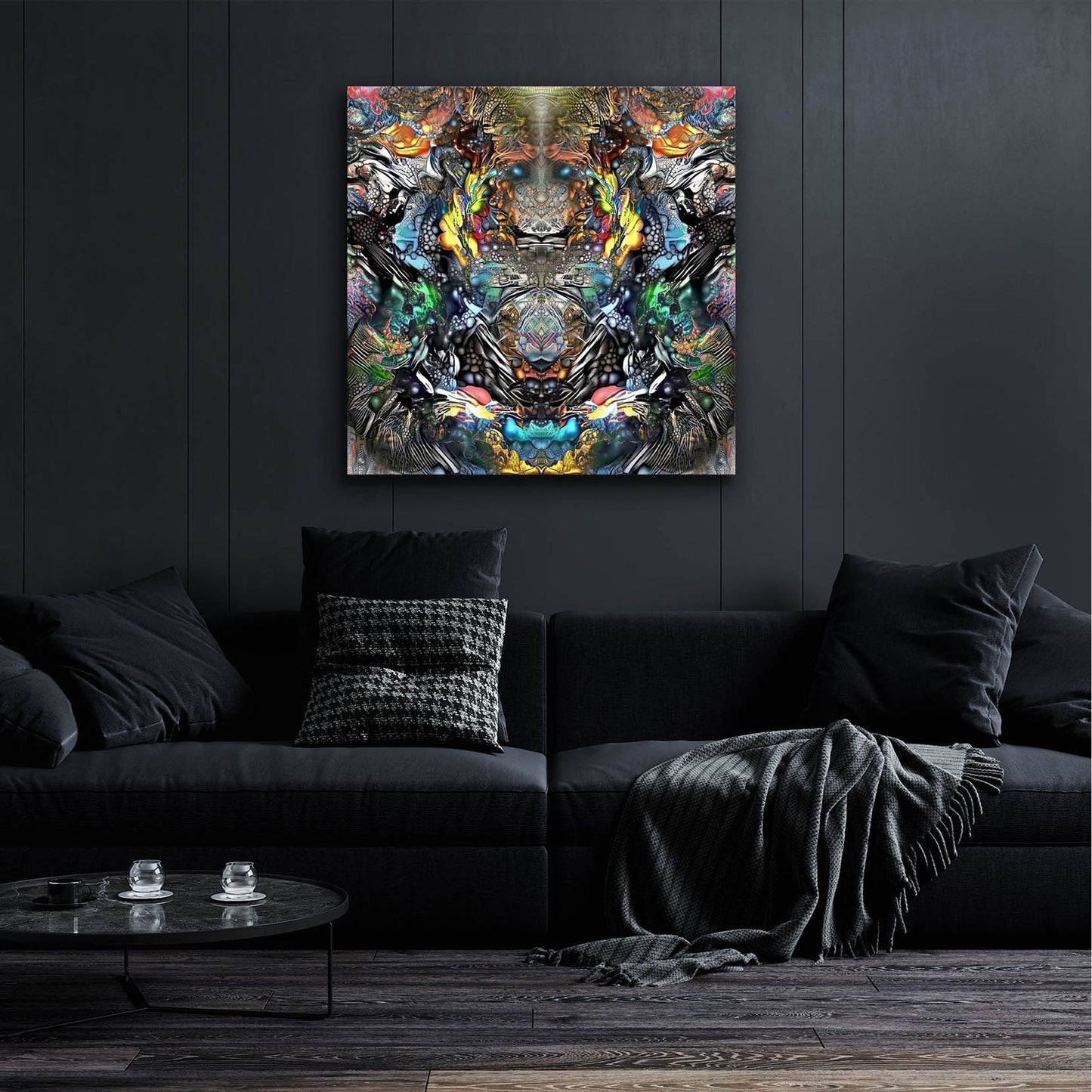 Epic Art 'Guardian Of Chapultepec' by Pedro Gavidia, Acrylic Glass Wall Art,36x36