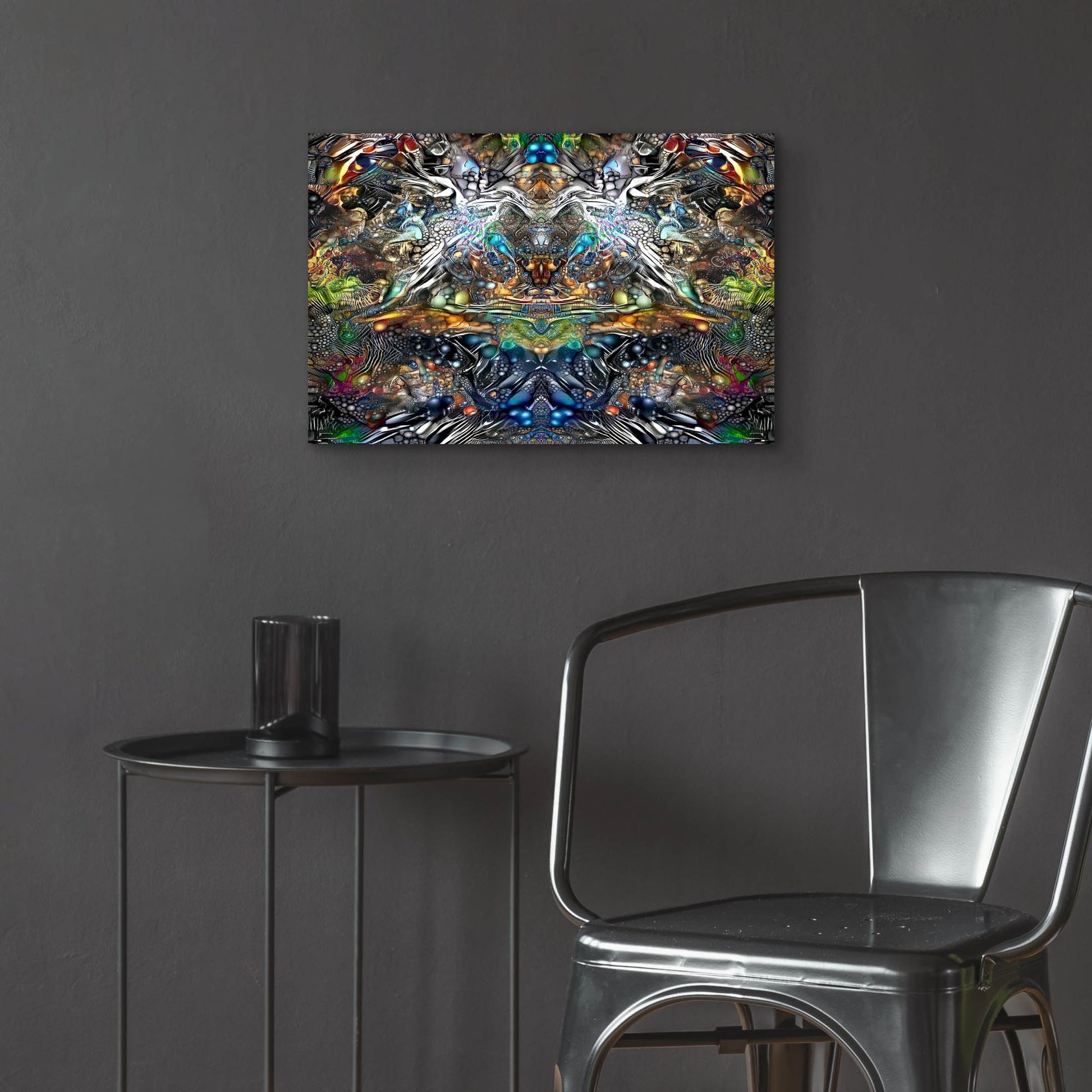 Epic Art 'Khepri' by Pedro Gavidia, Acrylic Glass Wall Art,24x16