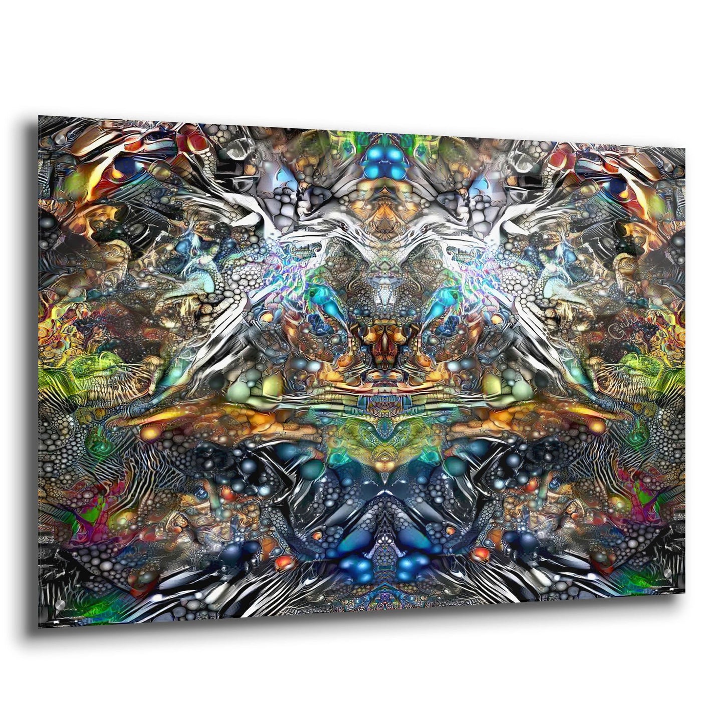 Epic Art 'Khepri' by Pedro Gavidia, Acrylic Glass Wall Art,36x24