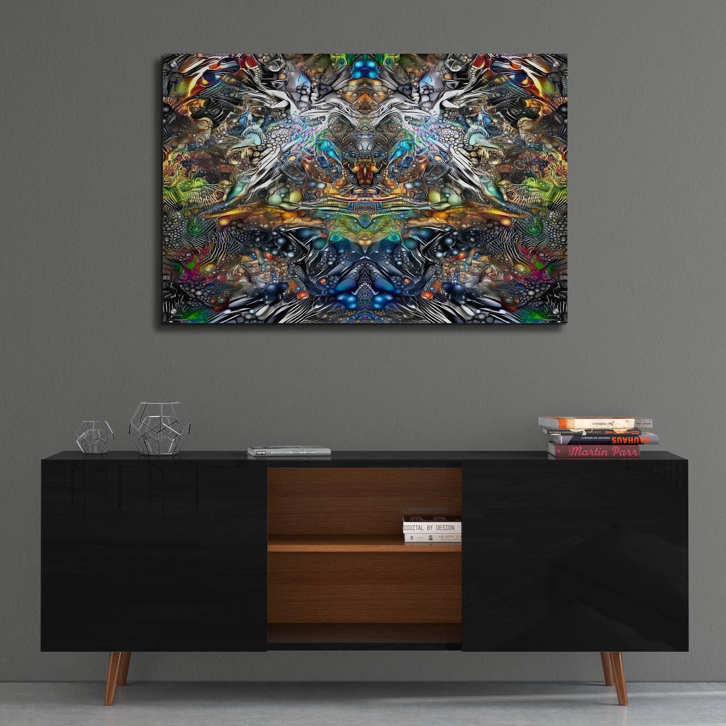 Epic Art 'Khepri' by Pedro Gavidia, Acrylic Glass Wall Art,36x24